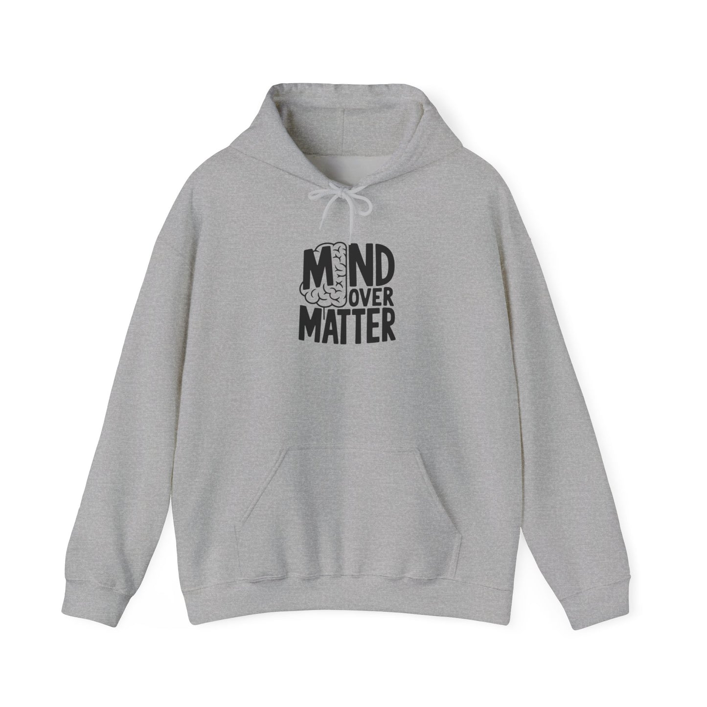 Mind Over Matter Hoodie Hooded Sweatshirt Gildan 18500