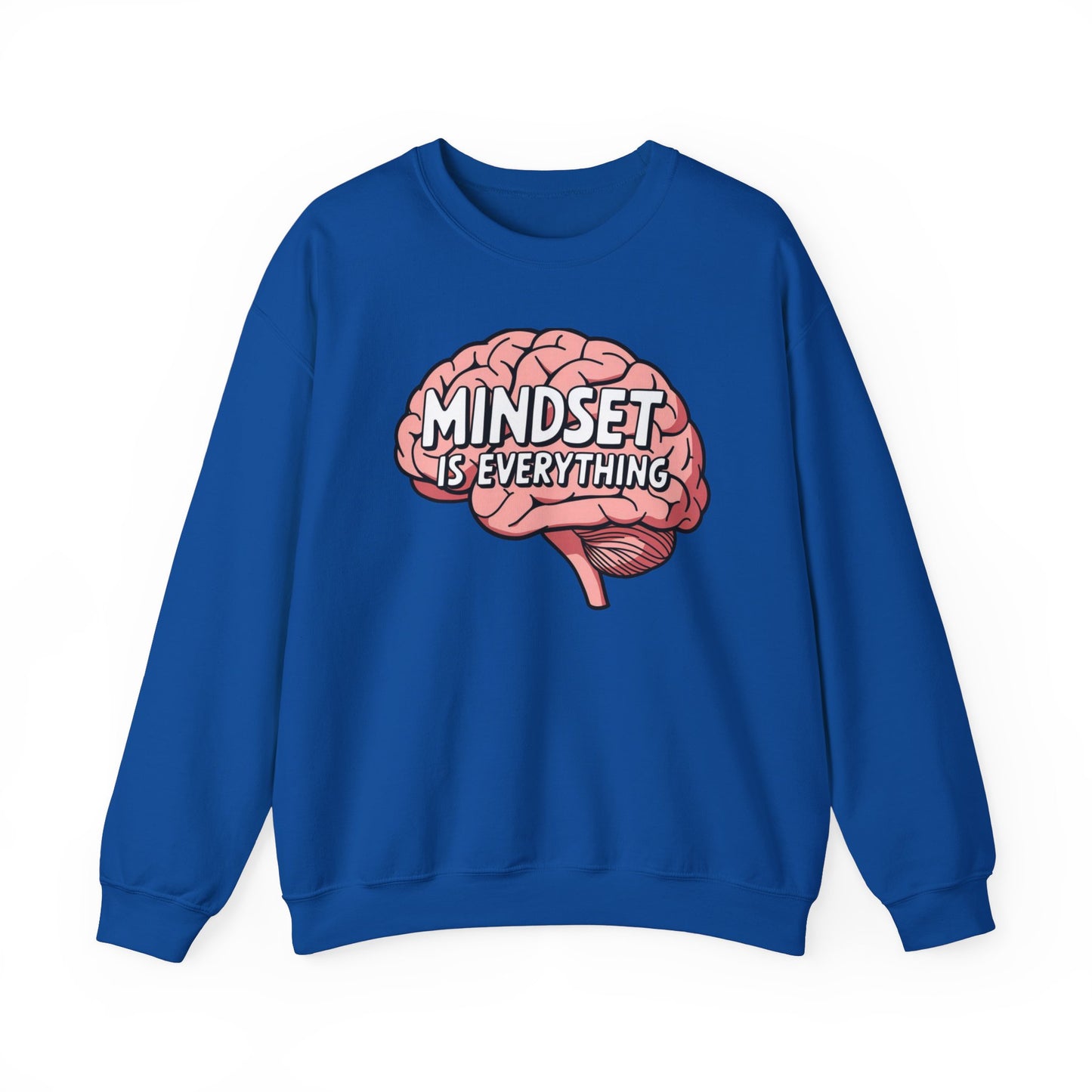 Mind Set Is Everything Unisex Heavy Blend™ Crewneck Sweatshirt Gildan 18000