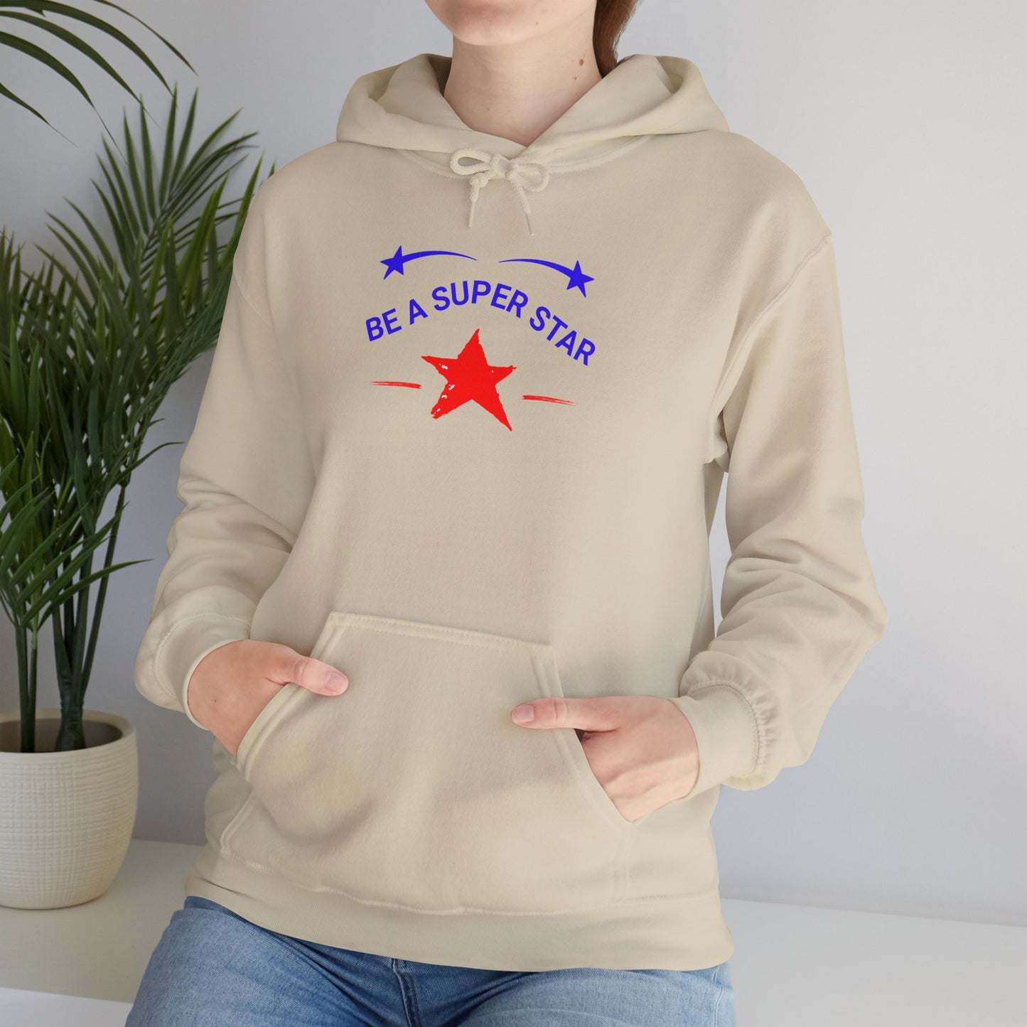 Super Star Hoodie Hooded Sweatshirt Gildan 18500