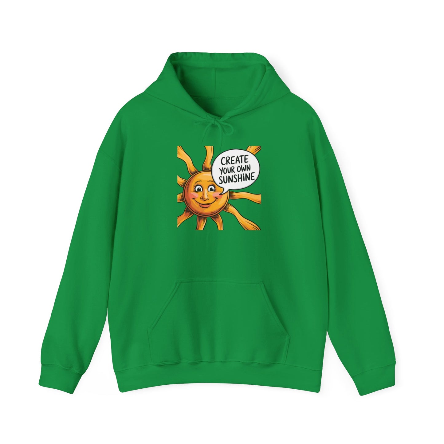 Create Your Own Sunshine Routine Hoodie, Hooded Sweatshirt