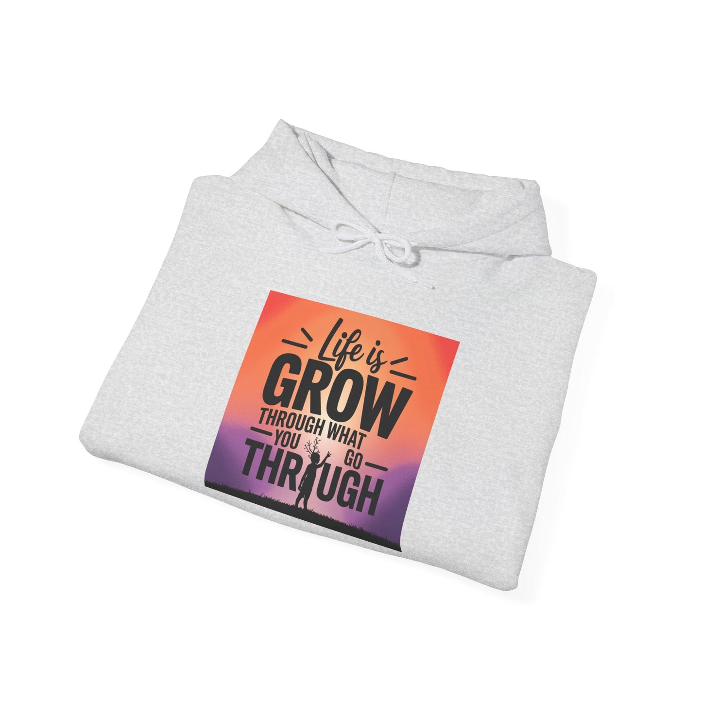 Growth Mindset Hoodie Hooded Sweatshirt Gildan 18500