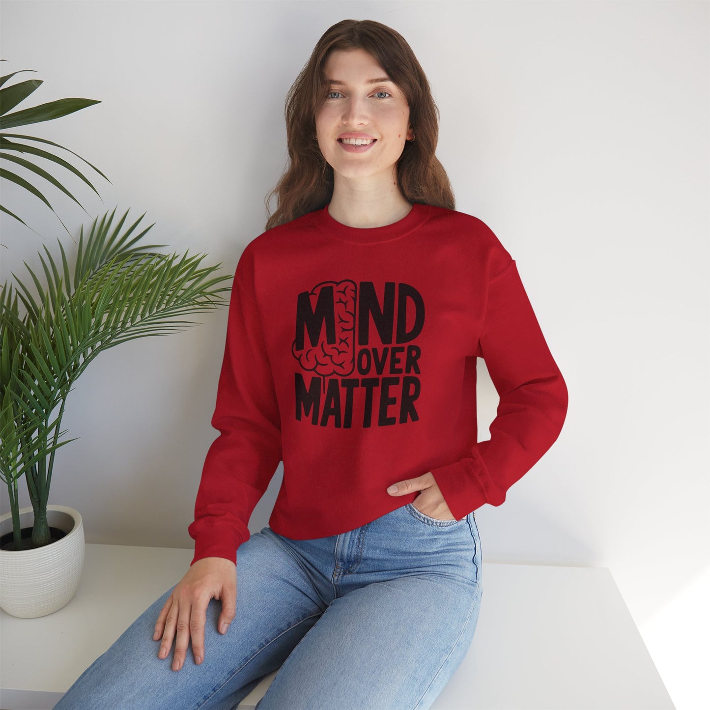 Mind Over Matter Sweatshirt Gildan 18000