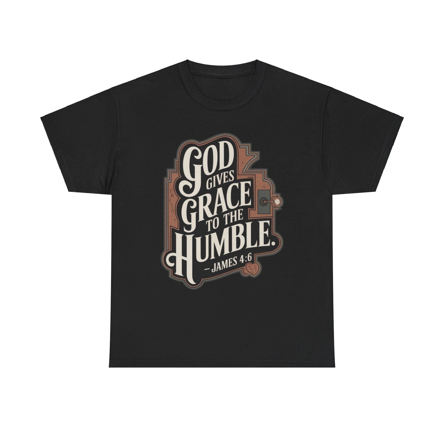 GOD Gives Grace To The Humble Unisex Heavy Cotton Tee