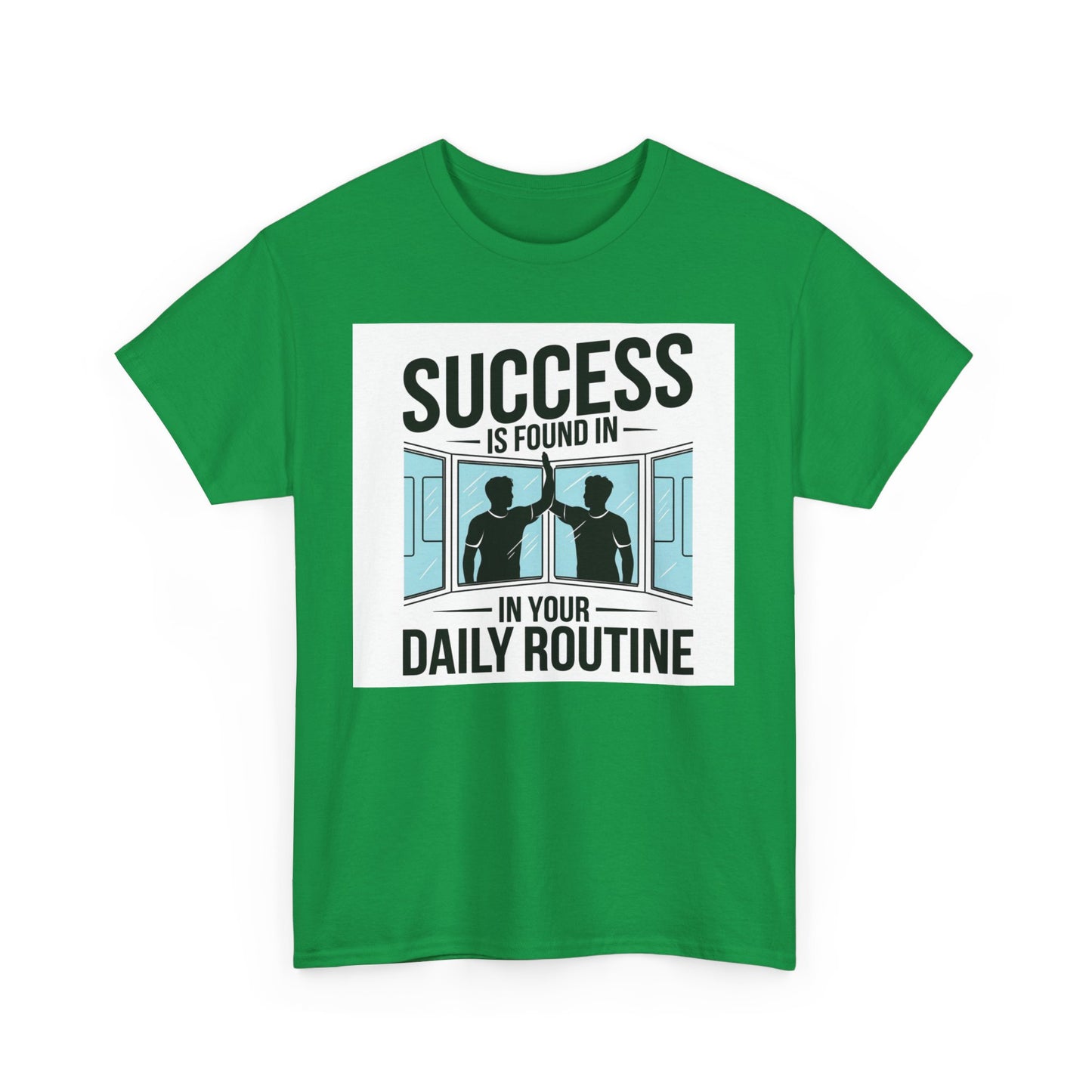 Success Is Found In Your Daily Routine Unisex Heavy Cotton Tee