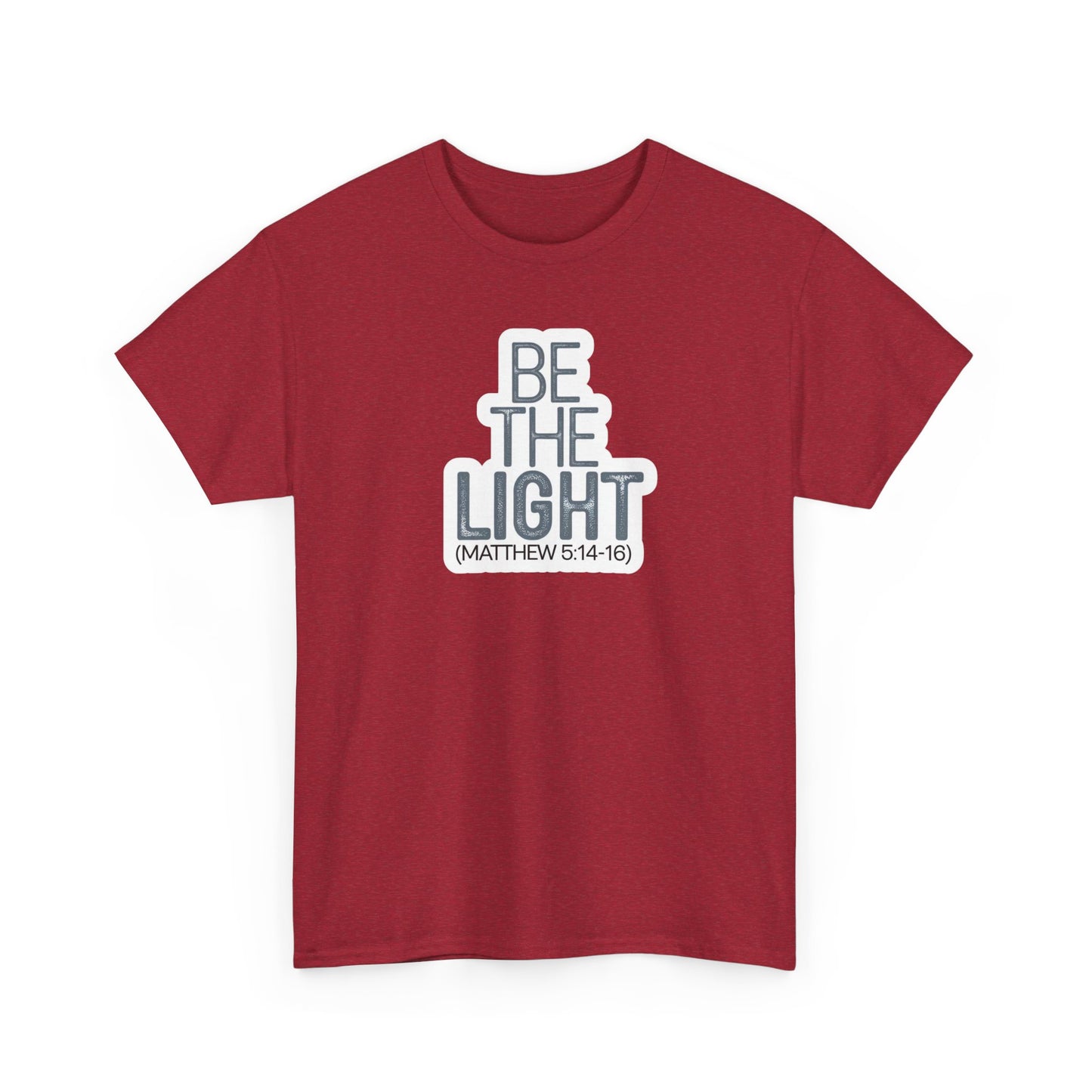 Be The Light Unisex Heavy Cotton Tee