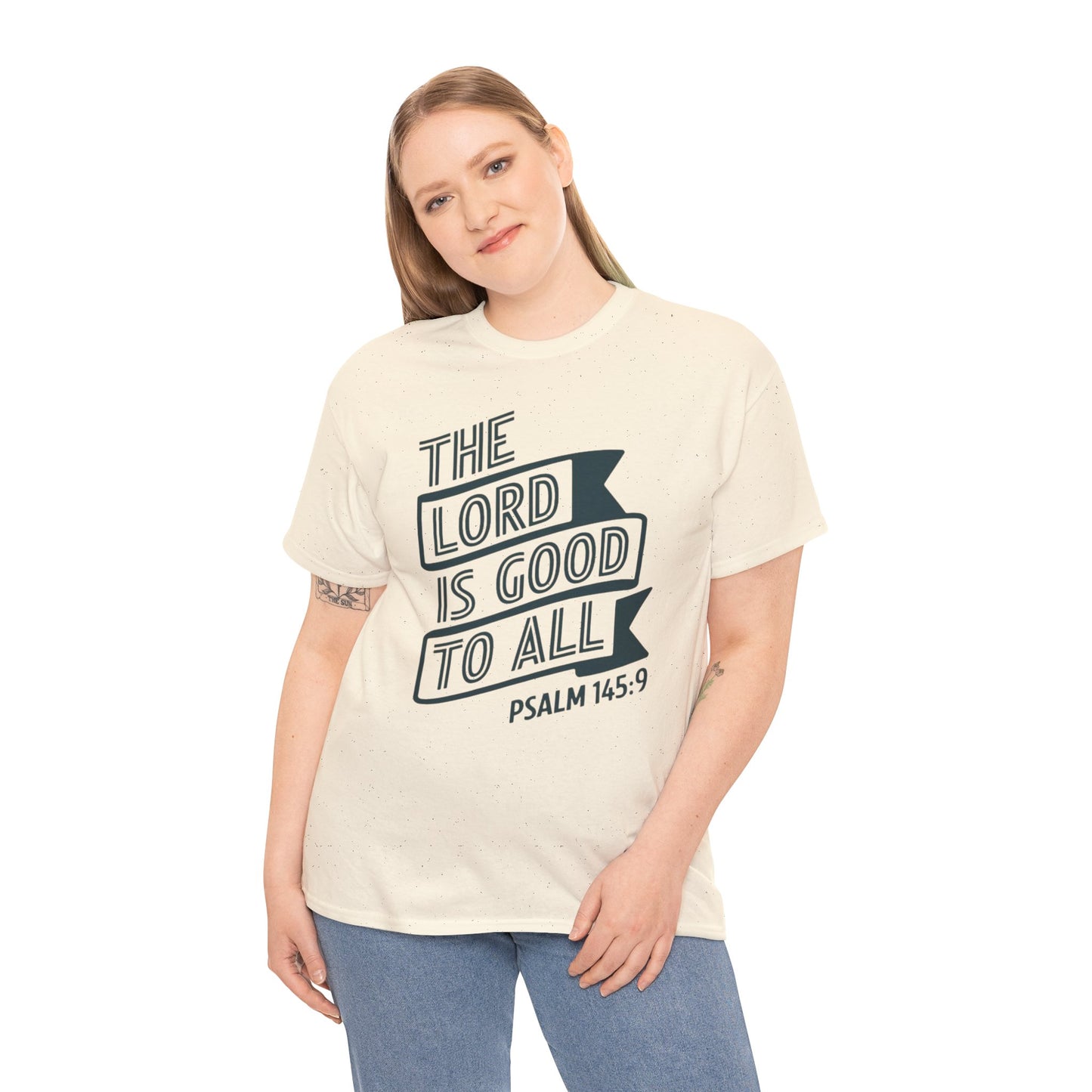 The LORD Is Good To All Unisex Heavy Cotton Tee