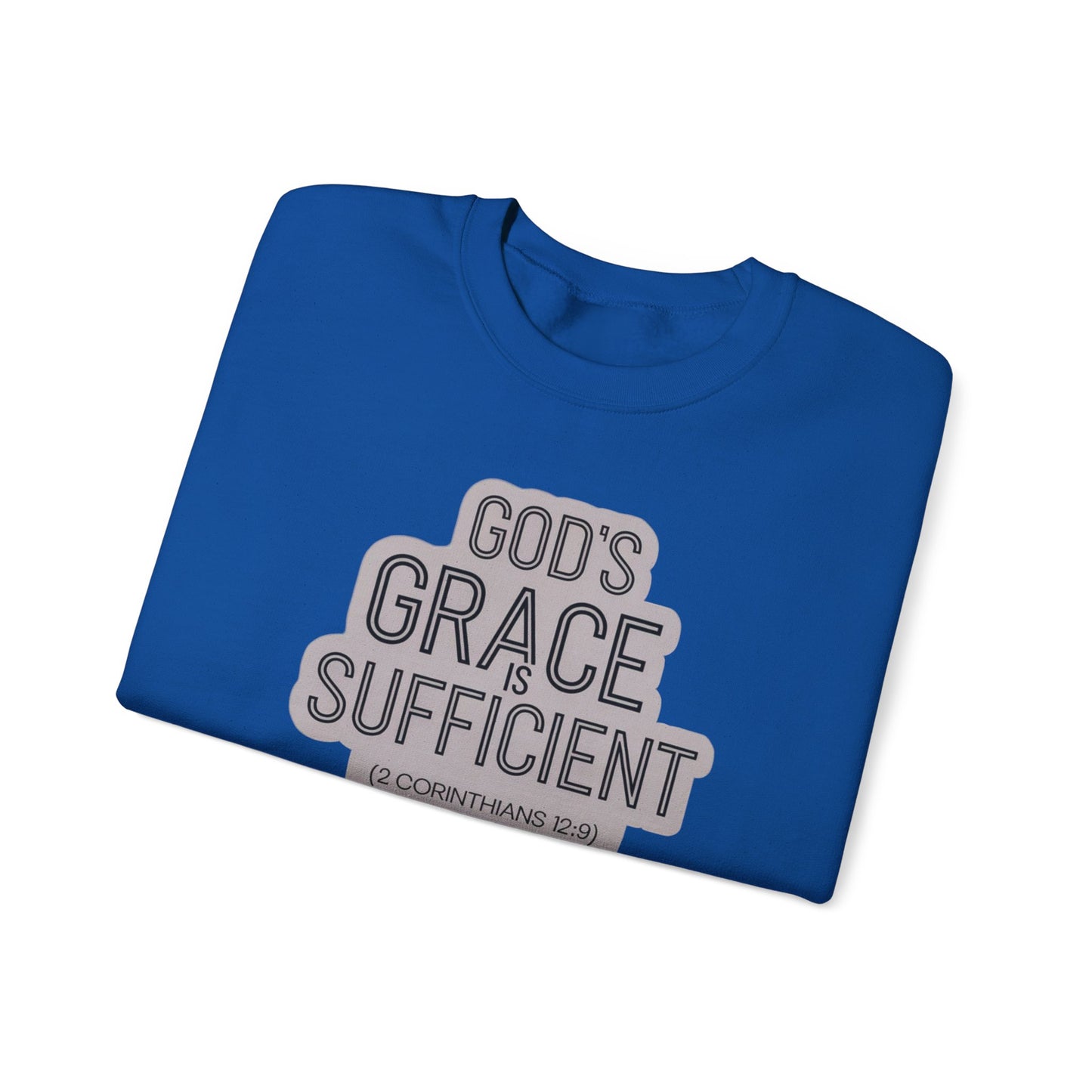 GODS Grace Is Sufficient Unisex Heavy Blend™ Crewneck Sweatshirt