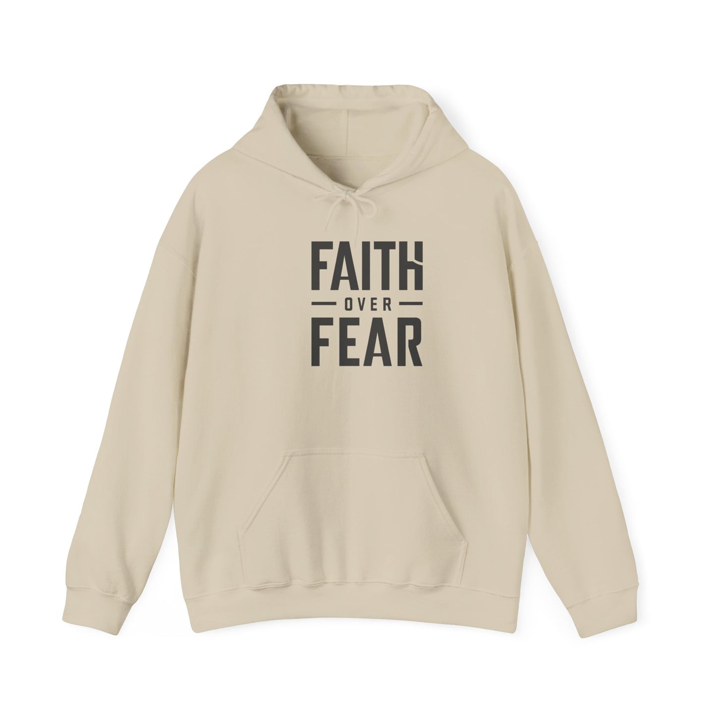 Faith Over Fear Unisex Heavy Blend™ Hooded Sweatshirt