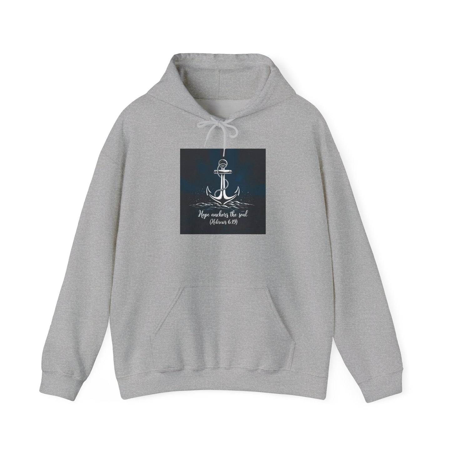 Hope Anchors The Soul  Unisex Heavy Blend™ Hooded Sweatshirt