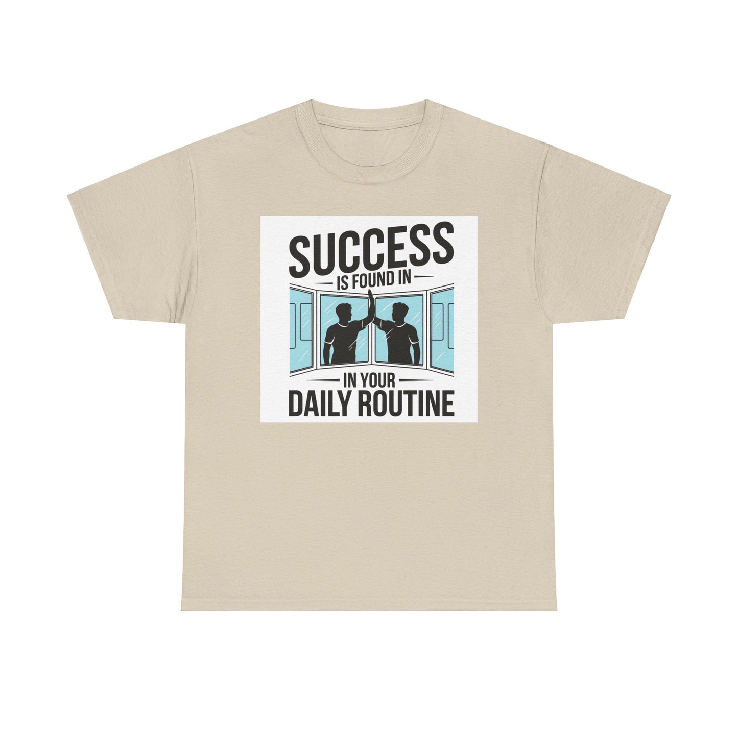 Success Is Found In Your Daily Routine Unisex Heavy Cotton Tee