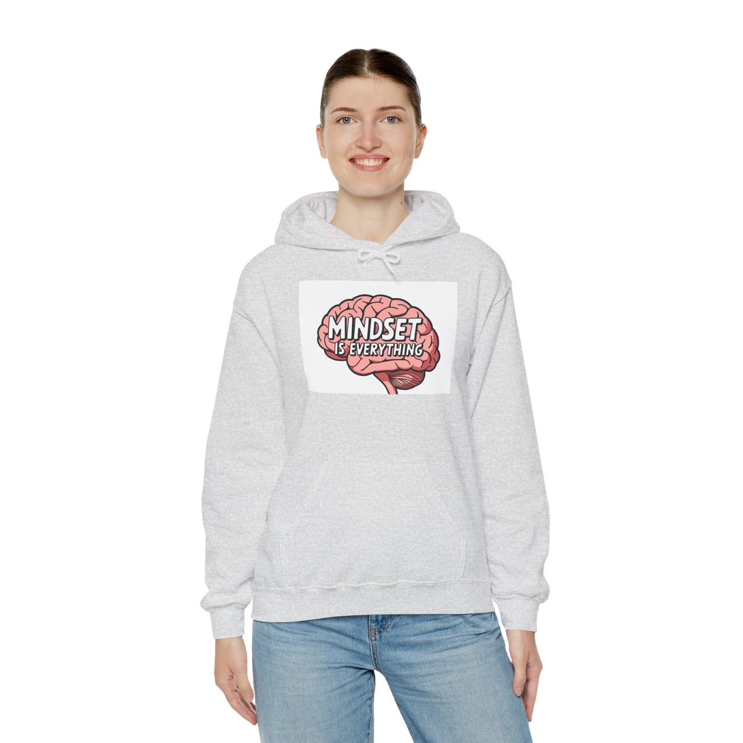 Mindset Is Everything Unisex Heavy Blend™ Hooded Sweatshirt Hoodie Gildan 18500