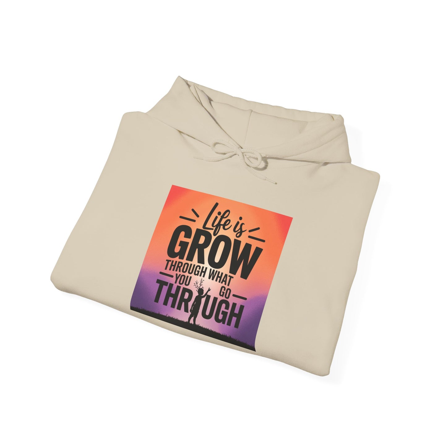 Growth Mindset Hoodie Hooded Sweatshirt Gildan 18500