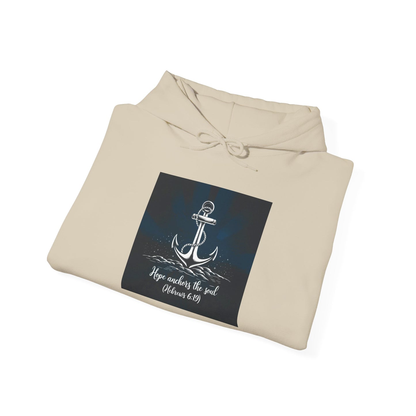 Hope Anchors The Soul  Unisex Heavy Blend™ Hooded Sweatshirt