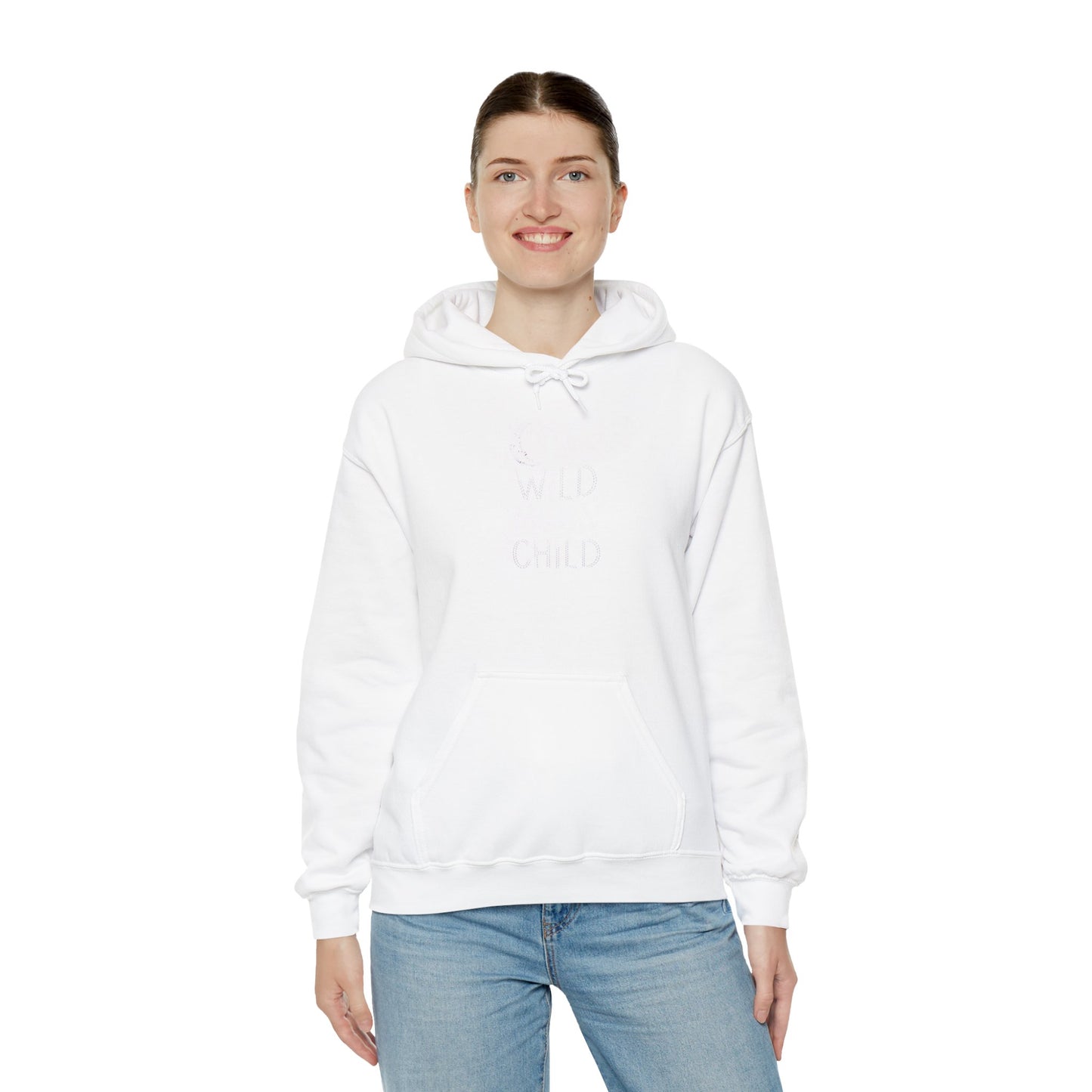 Stay Wild Moon Child Unisex Heavy Blend™ Hooded Sweatshirt Hoodie Gildan 18500