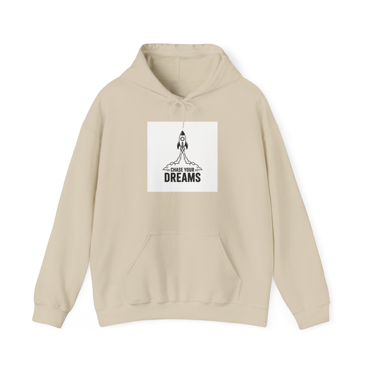 Chase Your Dreams Hooded Sweatshirt Hoodie Gildan 18500