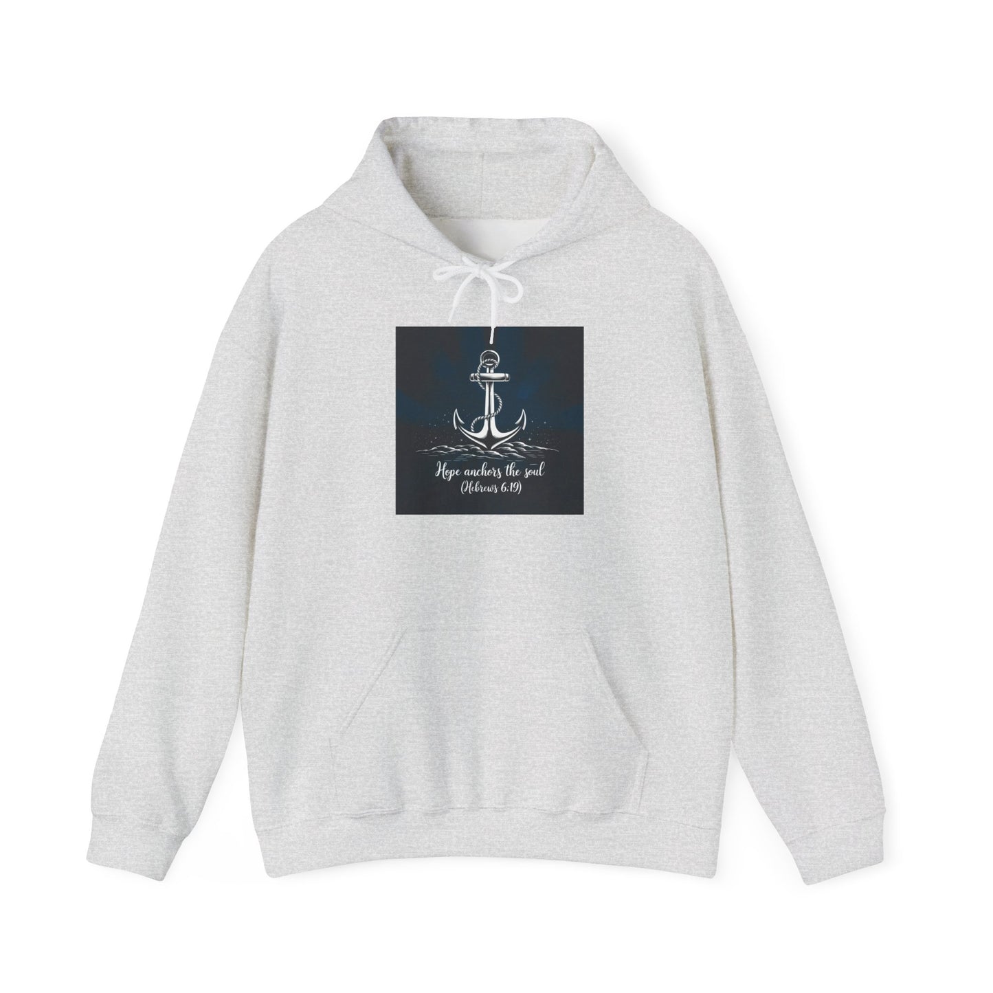 Hope Anchors The Soul  Unisex Heavy Blend™ Hooded Sweatshirt