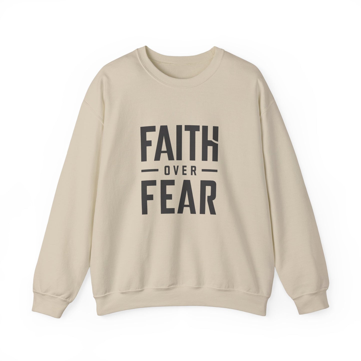 Faith Over Fear Unisex Heavy Blend™ Crewneck Sweatshirt