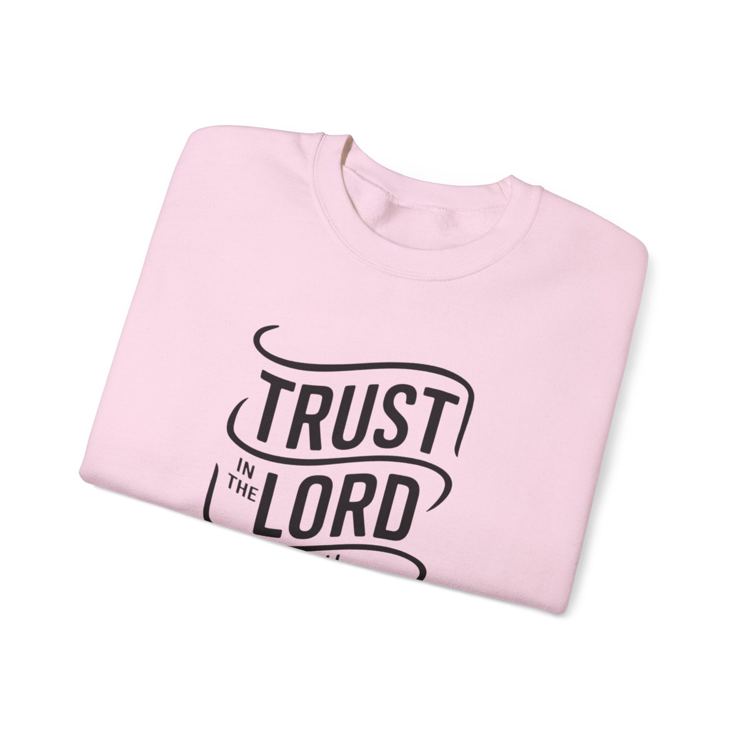 Trust In The LORD With All Your Heart Unisex Heavy Blend™ Crewneck Sweatshirt