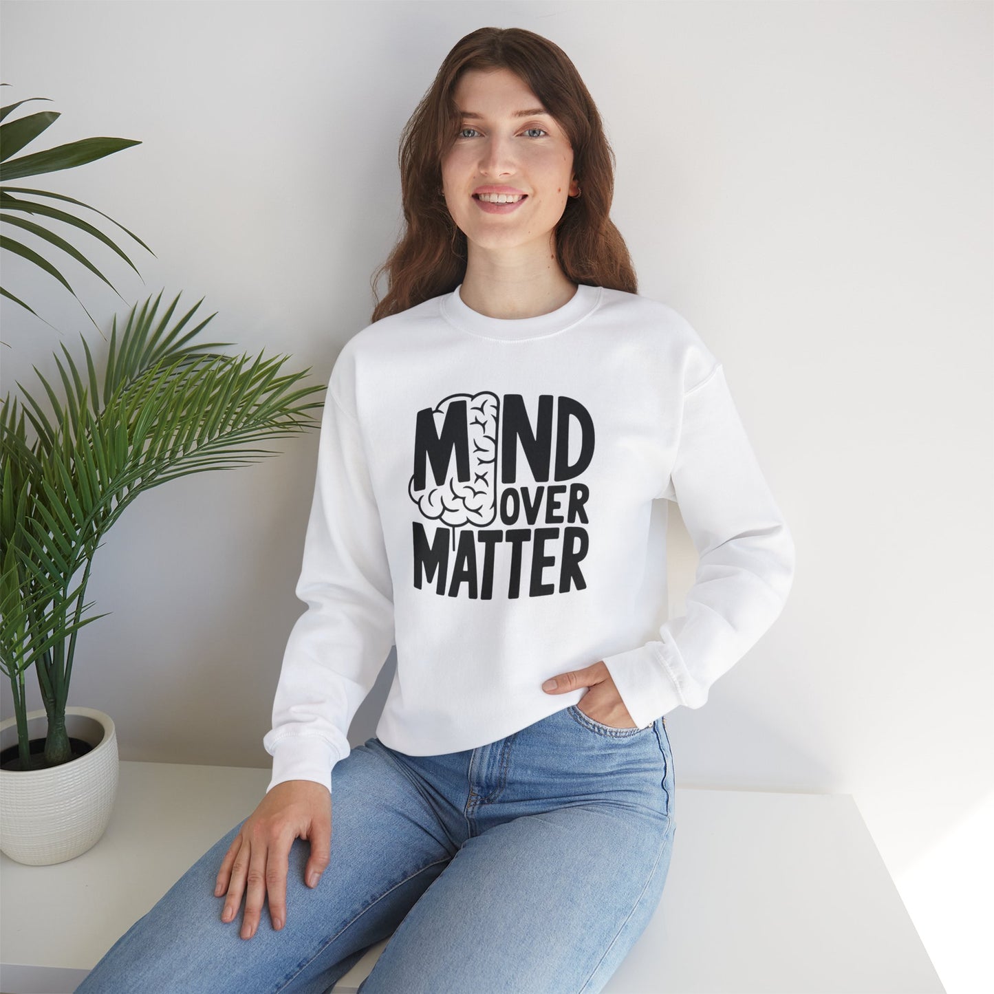 Mind Over Matter Sweatshirt Gildan 18000