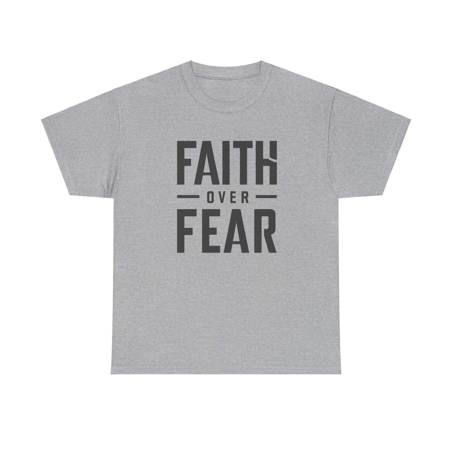 Faith Over Fear Unisex Heavy Cotton Tee