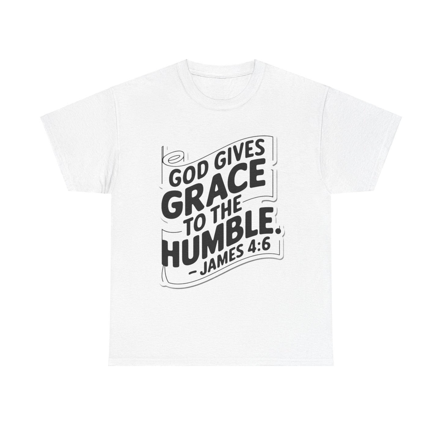 GOD Gives Grace To The Humble Unisex Heavy Cotton Tee