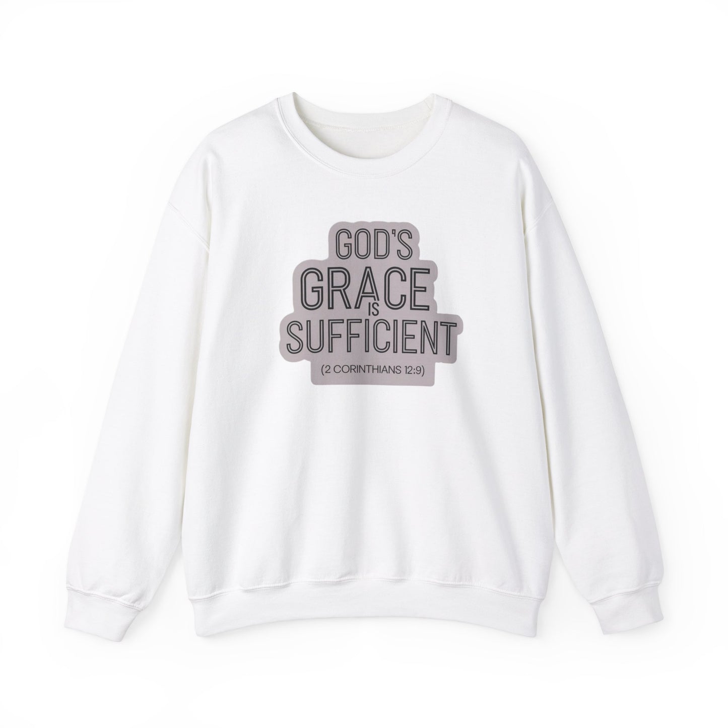 GODS Grace Is Sufficient Unisex Heavy Blend™ Crewneck Sweatshirt