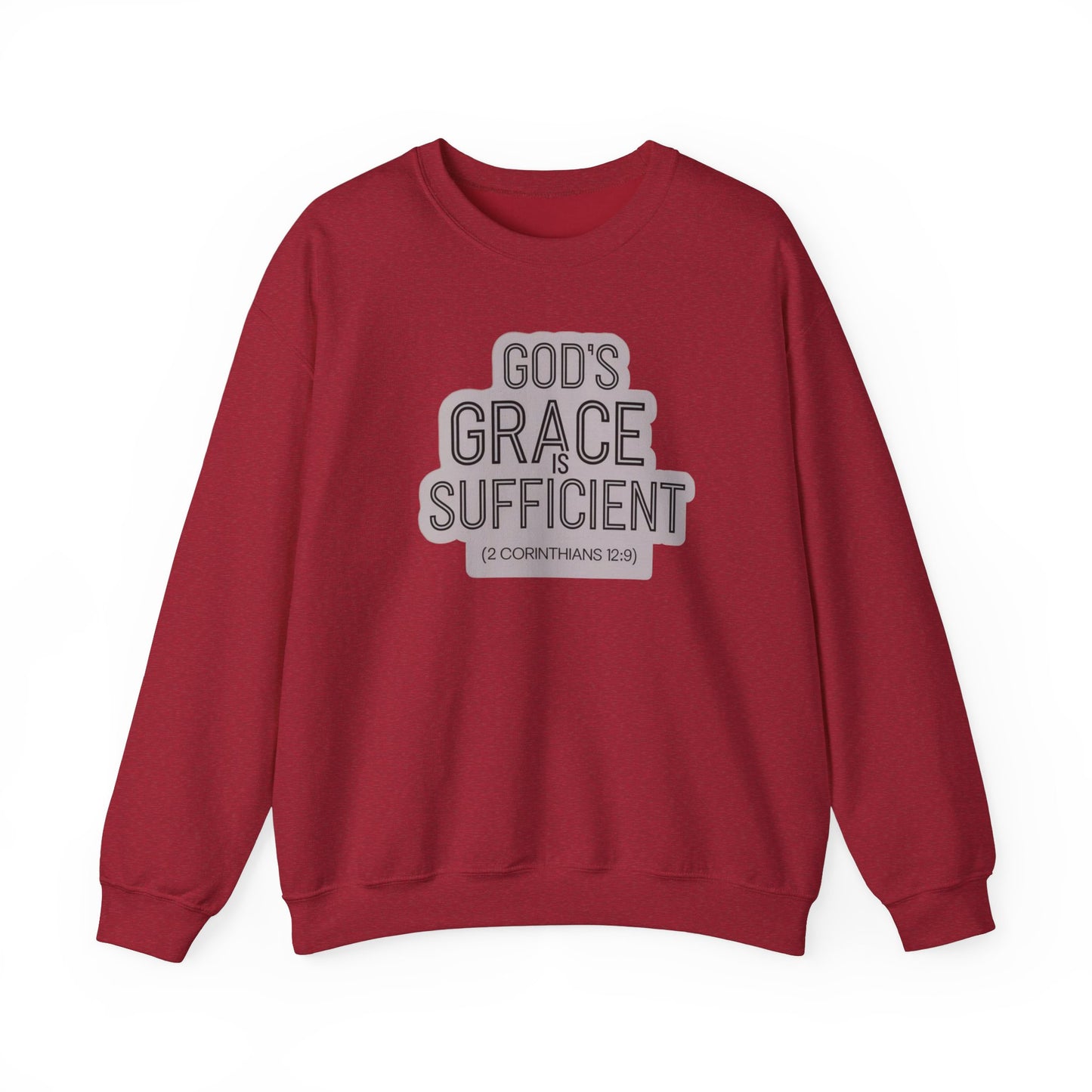 GODS Grace Is Sufficient Unisex Heavy Blend™ Crewneck Sweatshirt