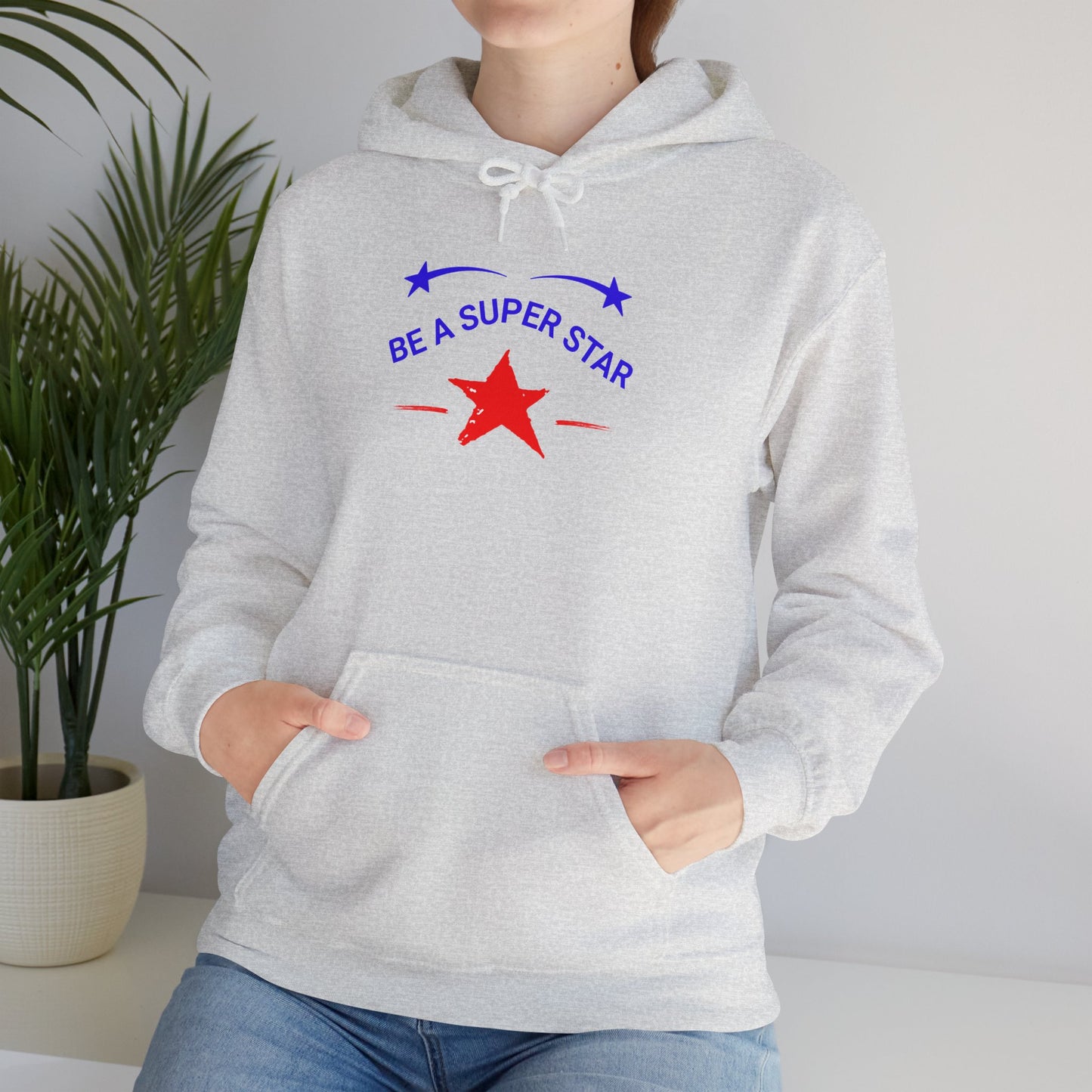 Super Star Hoodie Hooded Sweatshirt Gildan 18500