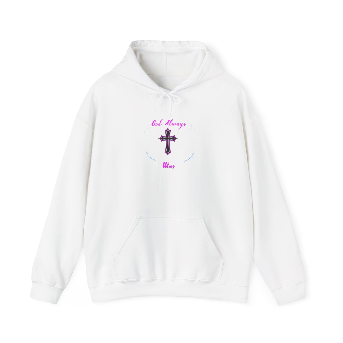 GOD Always Wins Hooded Sweatshirt