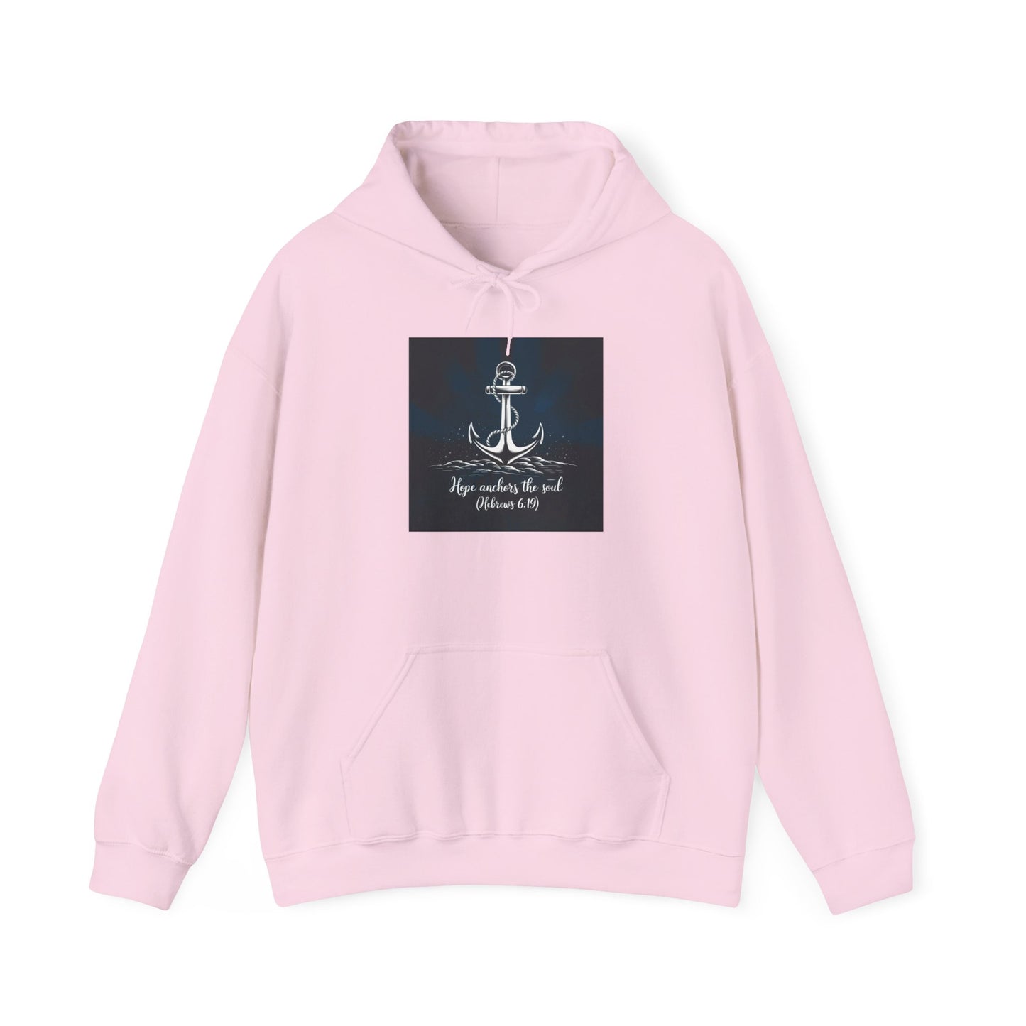 Hope Anchors The Soul  Unisex Heavy Blend™ Hooded Sweatshirt