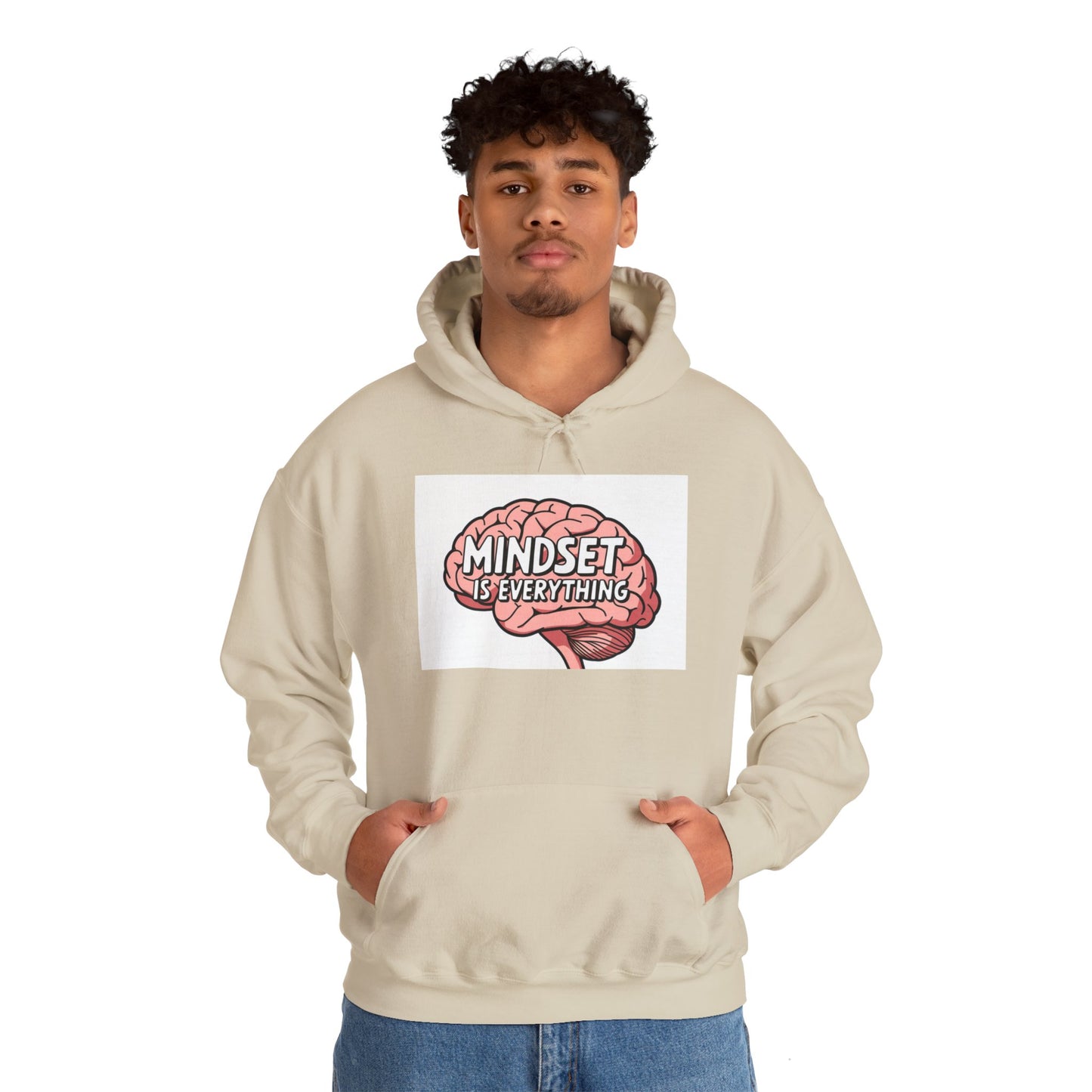 Mindset Is Everything Unisex Heavy Blend™ Hooded Sweatshirt Hoodie Gildan 18500