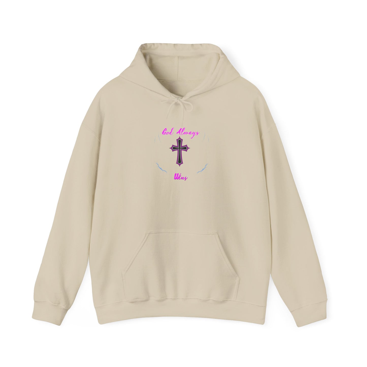 GOD Always Wins Hooded Sweatshirt