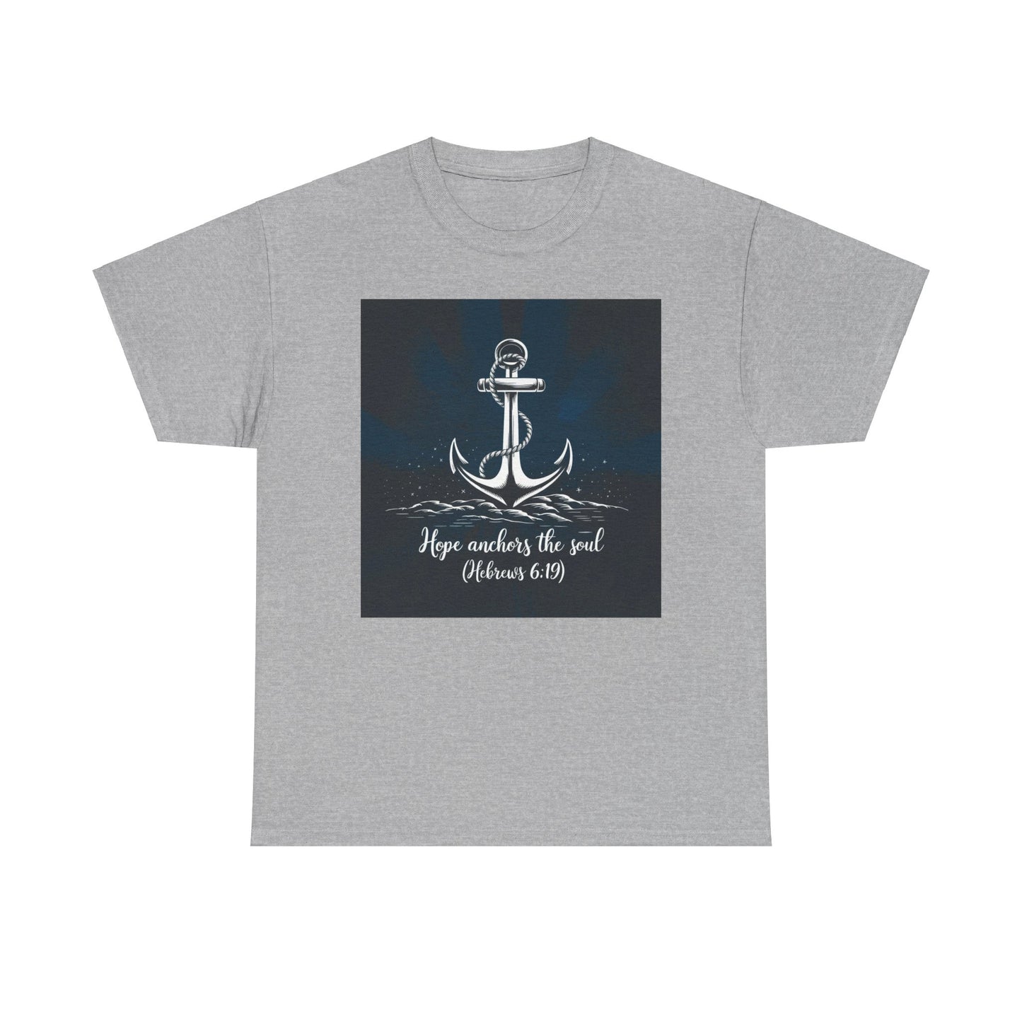 Hope Anchors The Soul Unisex Heavy Cotton Tee