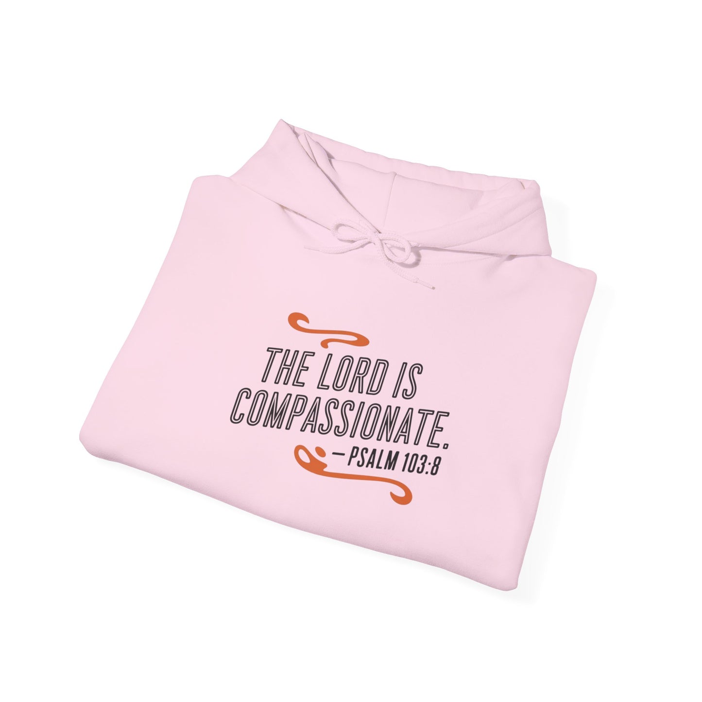 The LORD Is Compassionate  Unisex Heavy Blend™ Hooded Sweatshirt