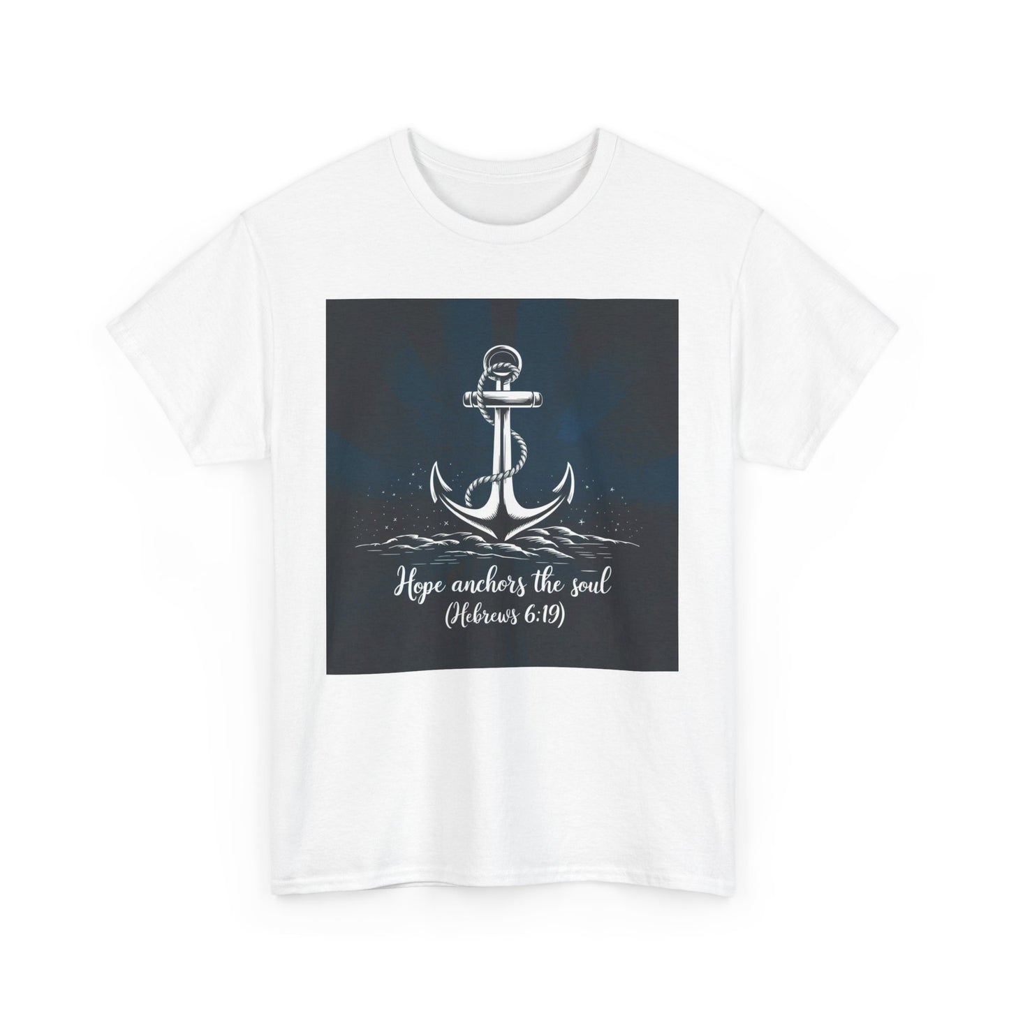 Hope Anchors The Soul Unisex Heavy Cotton Tee