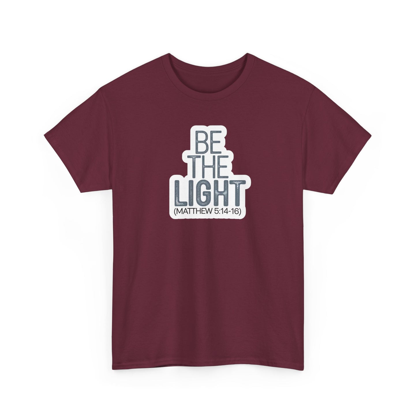 Be The Light Unisex Heavy Cotton Tee