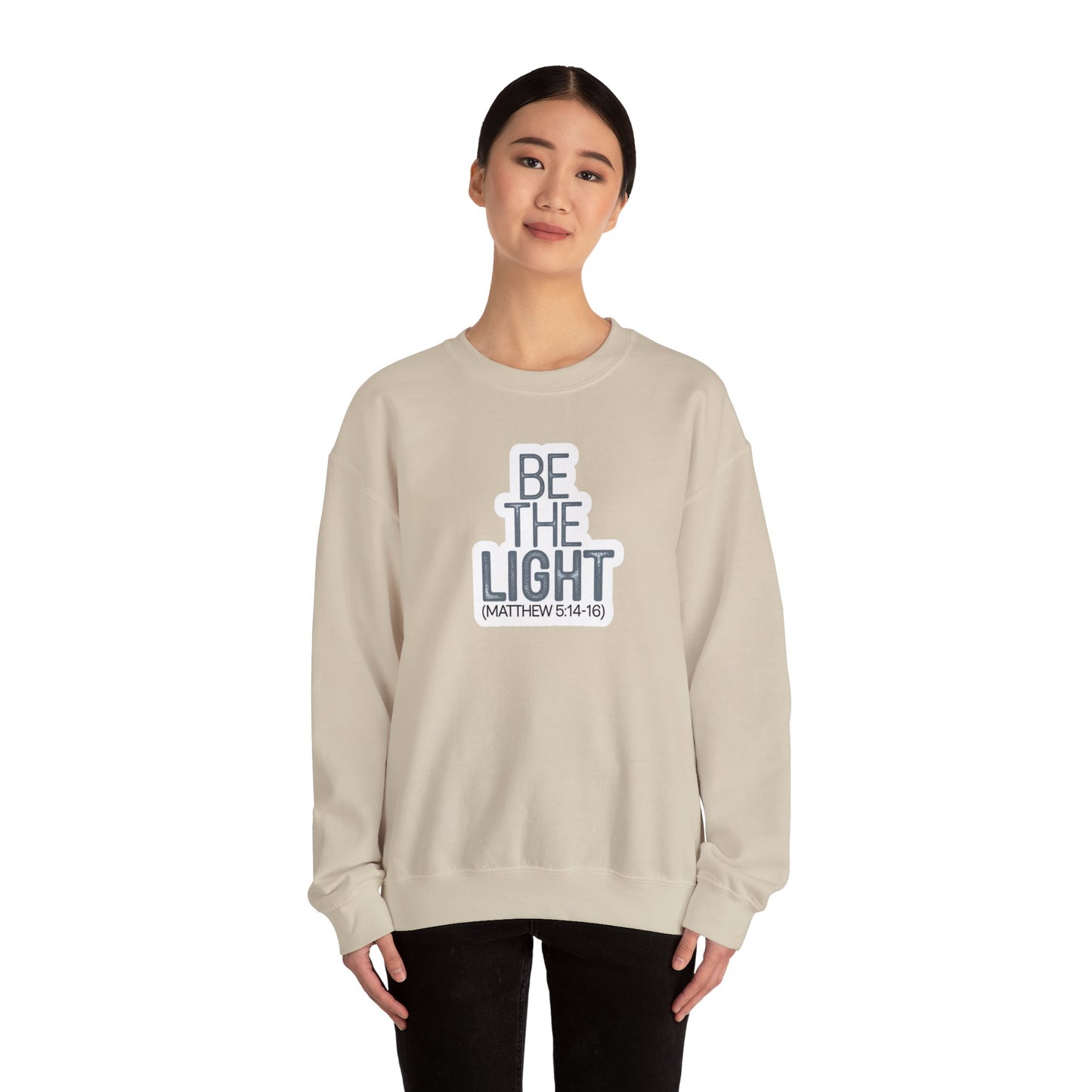 Be The Light Unisex Heavy Blend™ Crewneck Sweatshirt