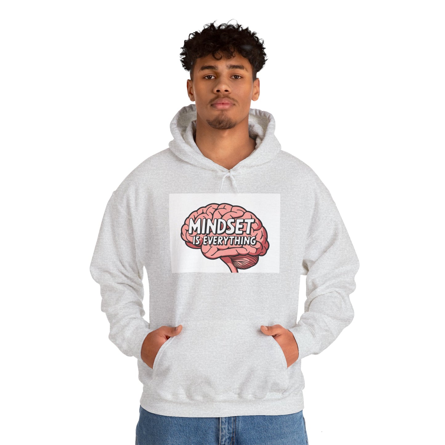 Mindset Is Everything Unisex Heavy Blend™ Hooded Sweatshirt Hoodie Gildan 18500