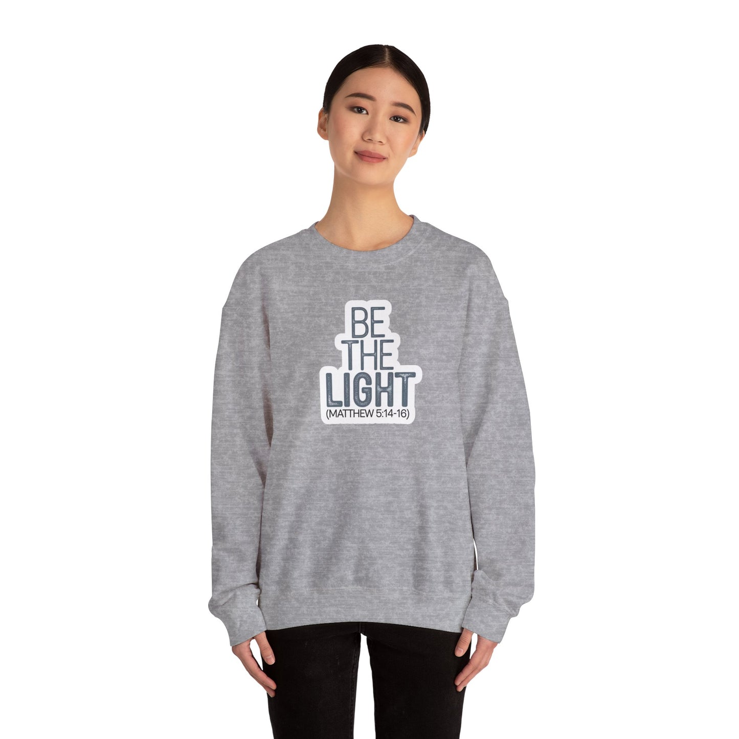 Be The Light Unisex Heavy Blend™ Crewneck Sweatshirt