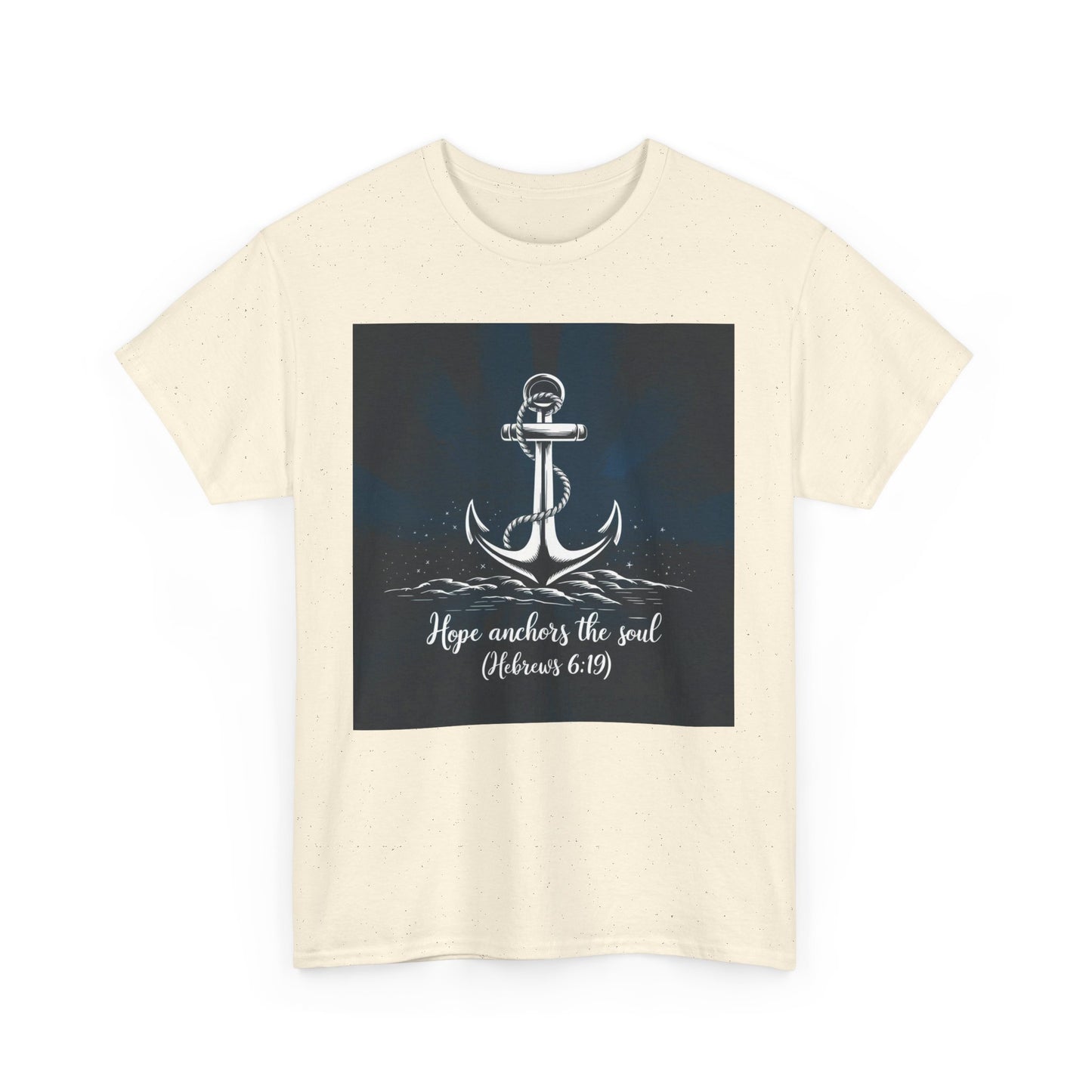 Hope Anchors The Soul Unisex Heavy Cotton Tee