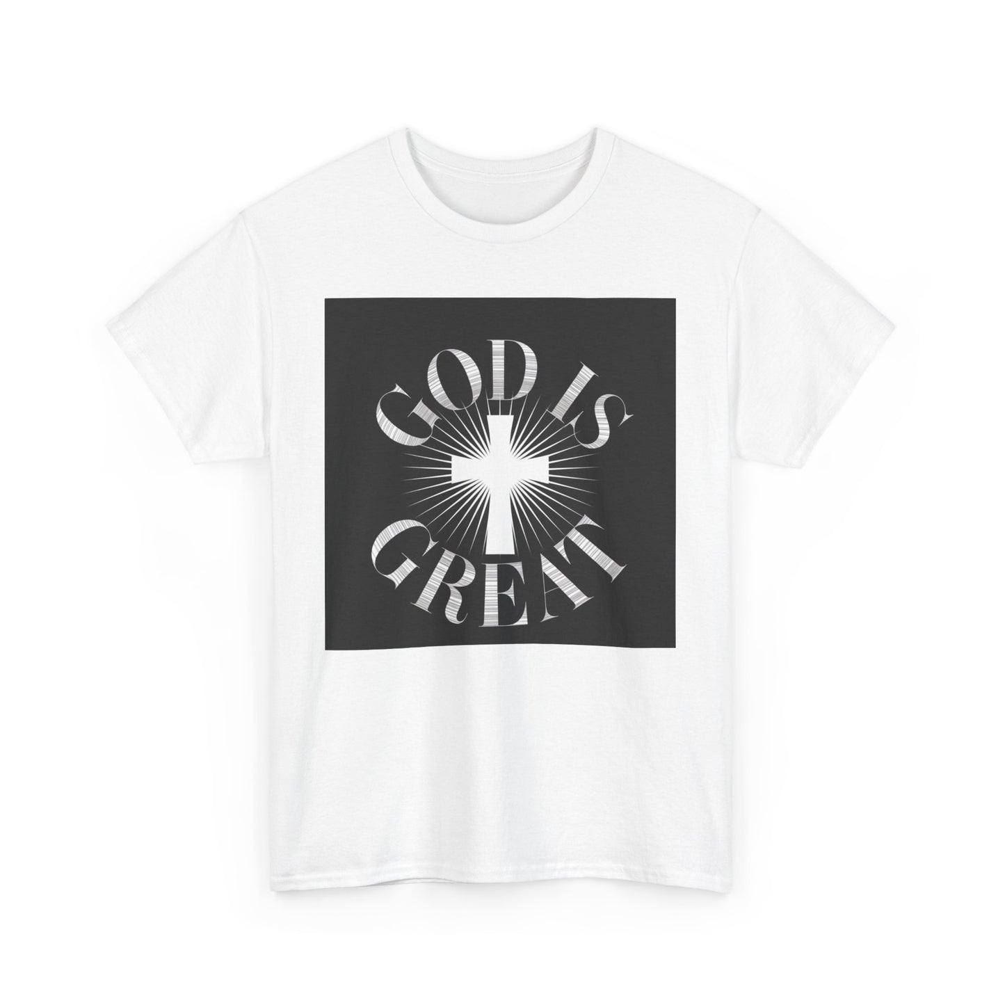 GOD is Great Unisex Heavy Cotton Tee