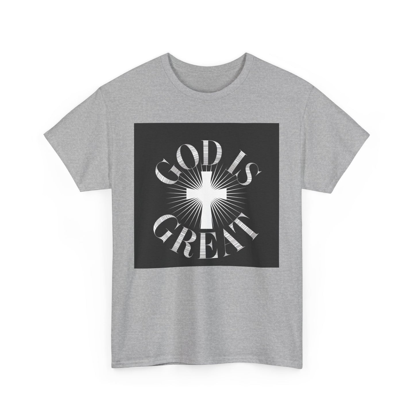 GOD is Great Unisex Heavy Cotton Tee