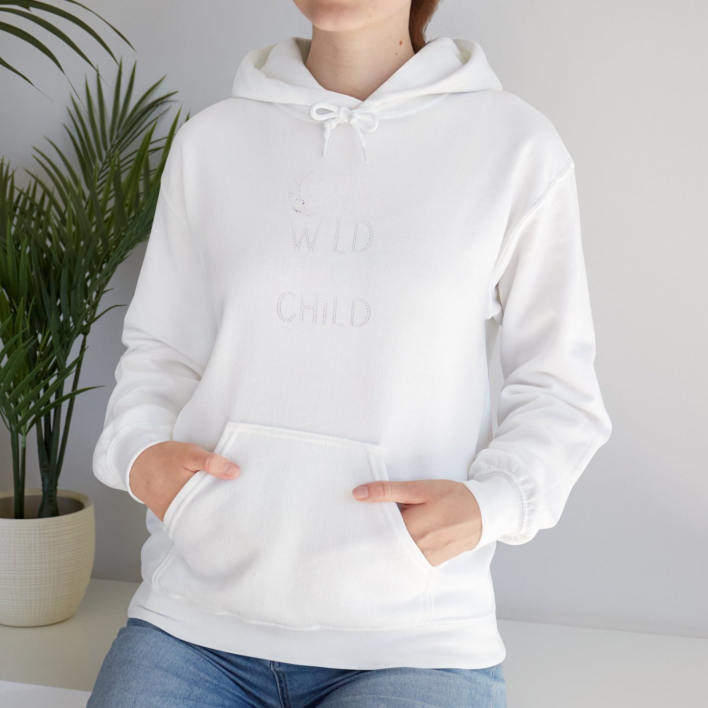 Stay Wild Moon Child Unisex Heavy Blend™ Hooded Sweatshirt Hoodie Gildan 18500