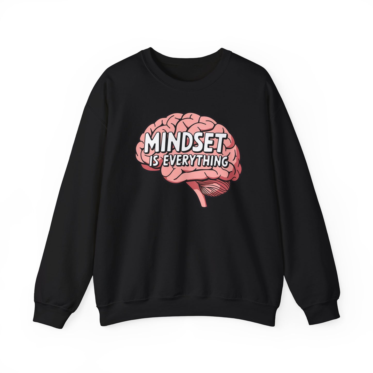 Mind Set Is Everything Unisex Heavy Blend™ Crewneck Sweatshirt Gildan 18000