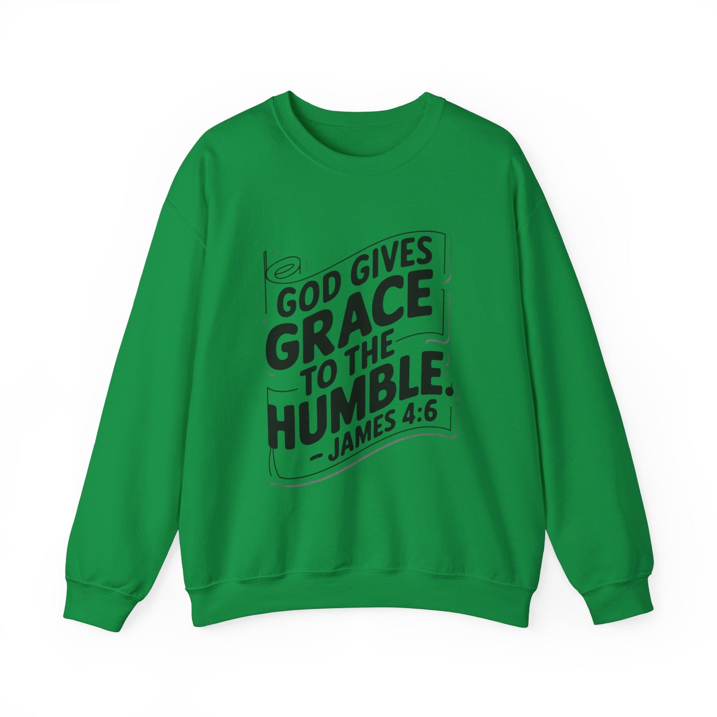 GOD Gives Grace To The Humble Unisex Heavy Blend™ Crewneck Sweatshirt