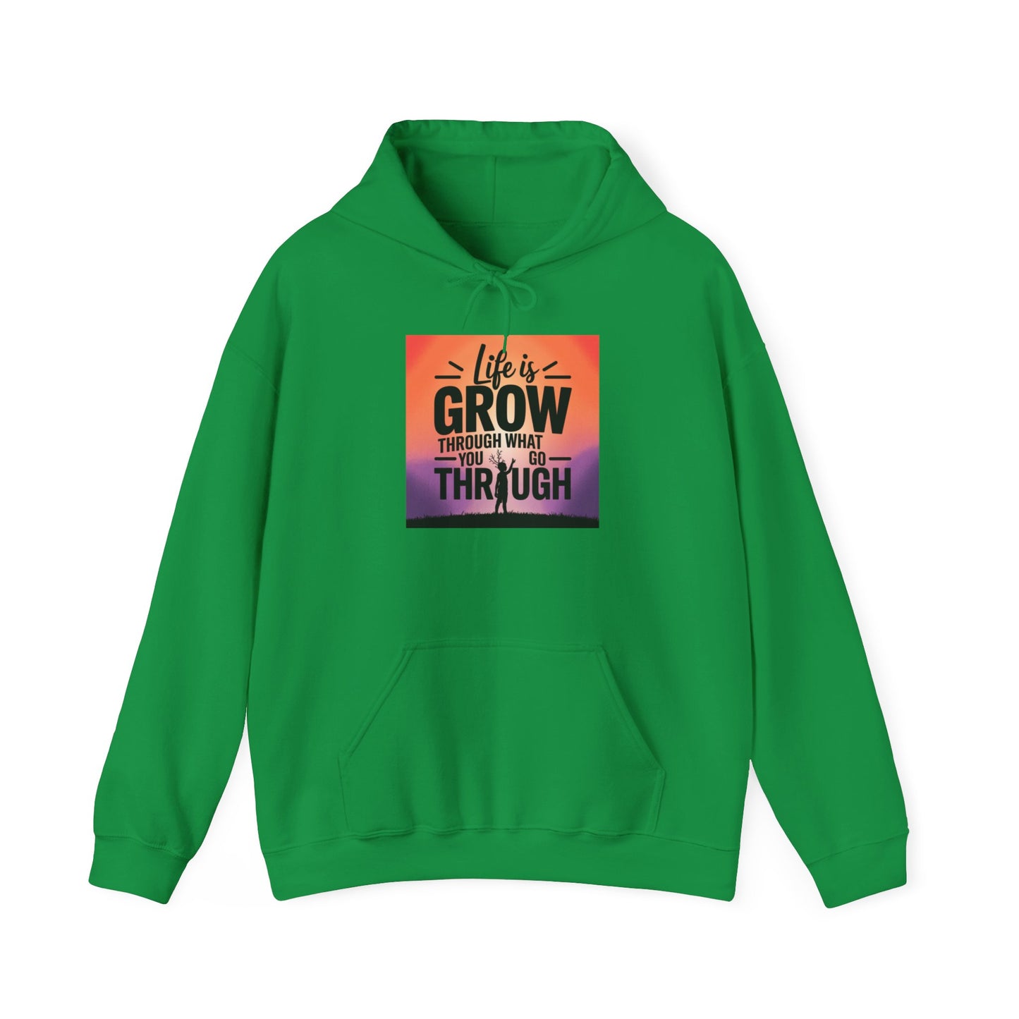 Growth Mindset Hoodie Hooded Sweatshirt Gildan 18500