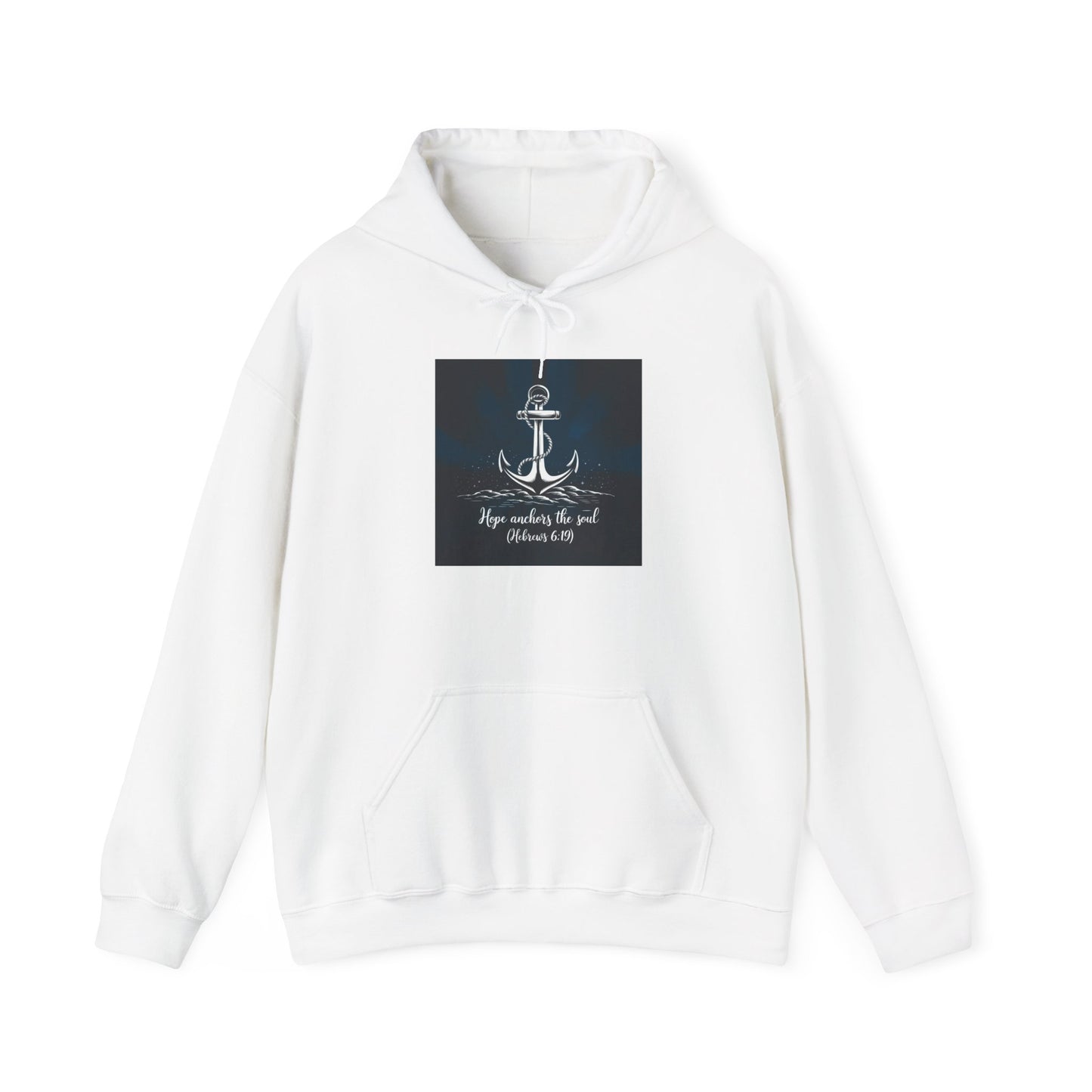 Hope Anchors The Soul  Unisex Heavy Blend™ Hooded Sweatshirt