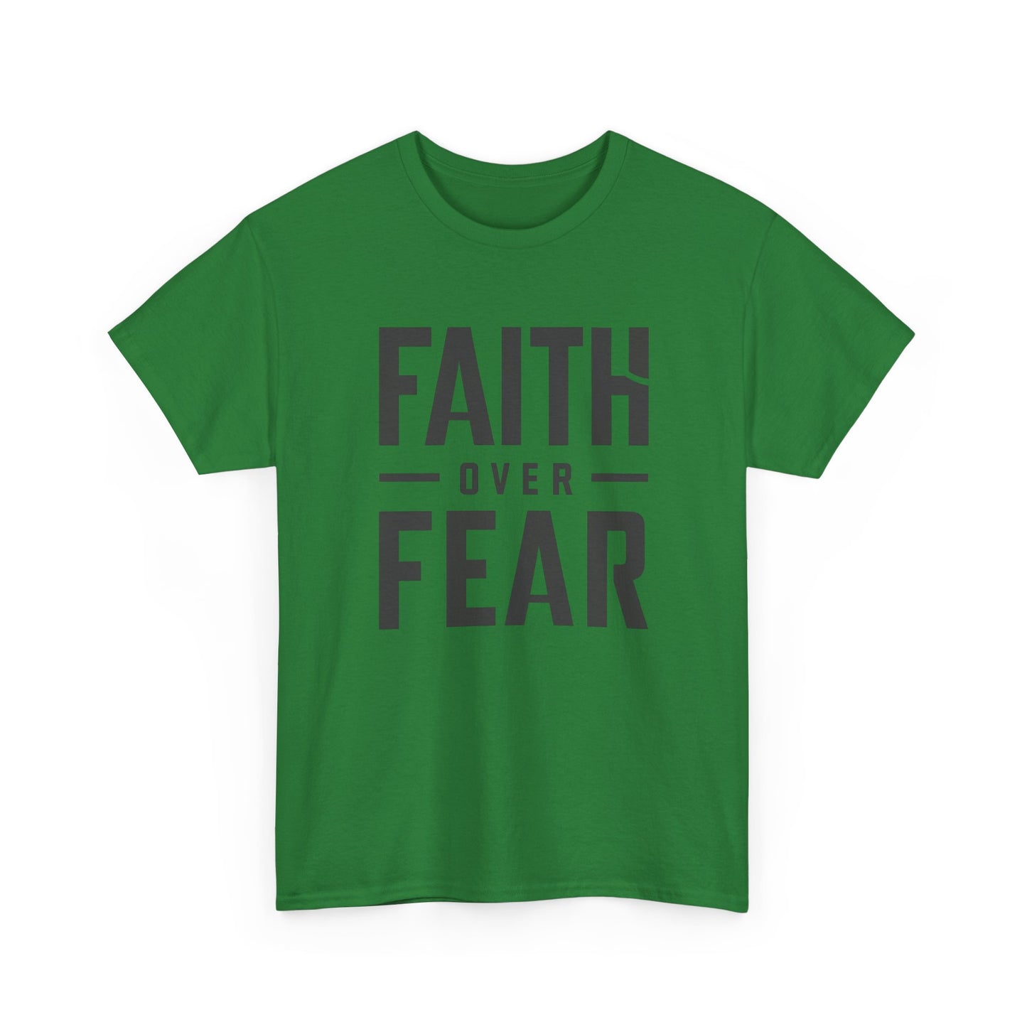 Faith Over Fear Unisex Heavy Cotton Tee