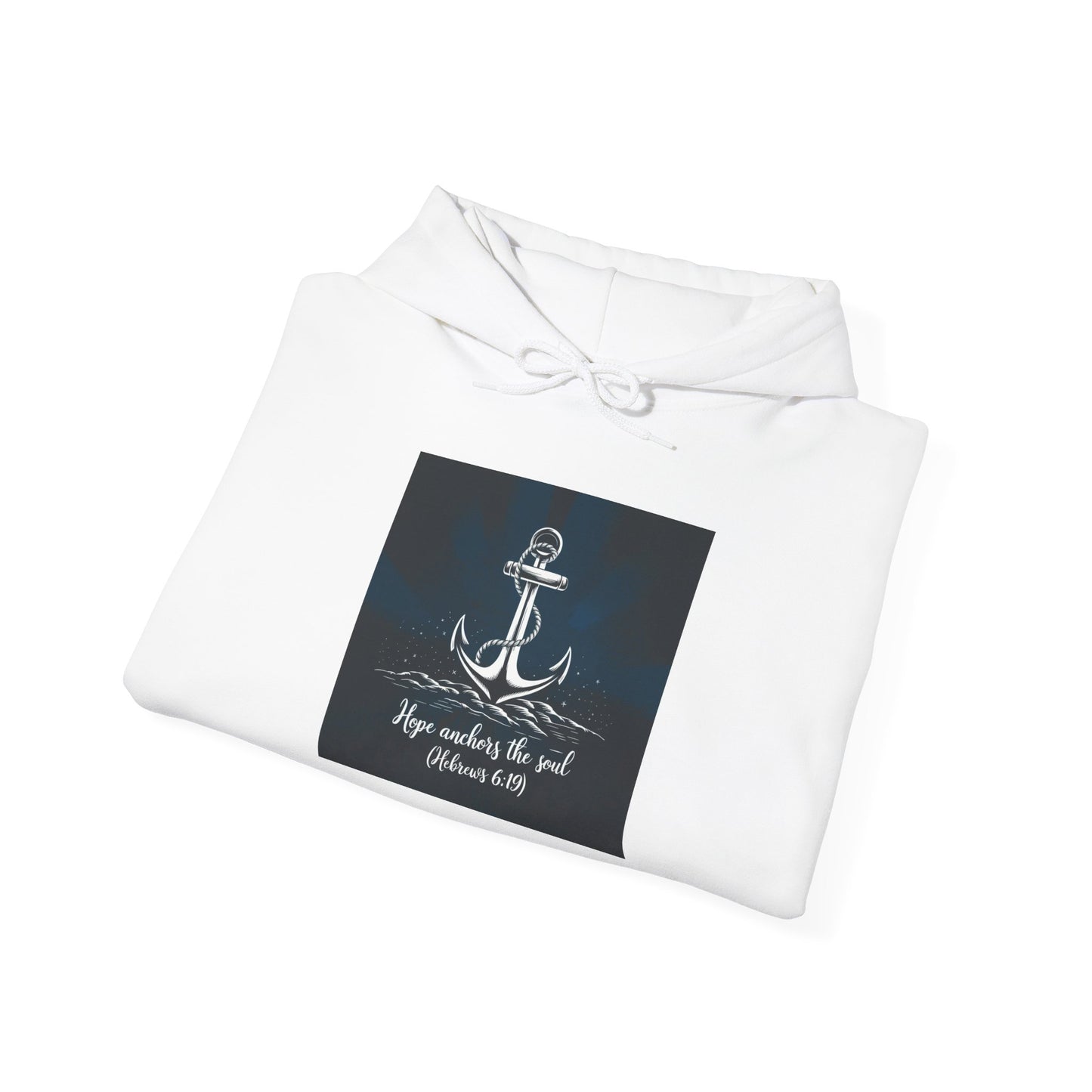 Hope Anchors The Soul  Unisex Heavy Blend™ Hooded Sweatshirt