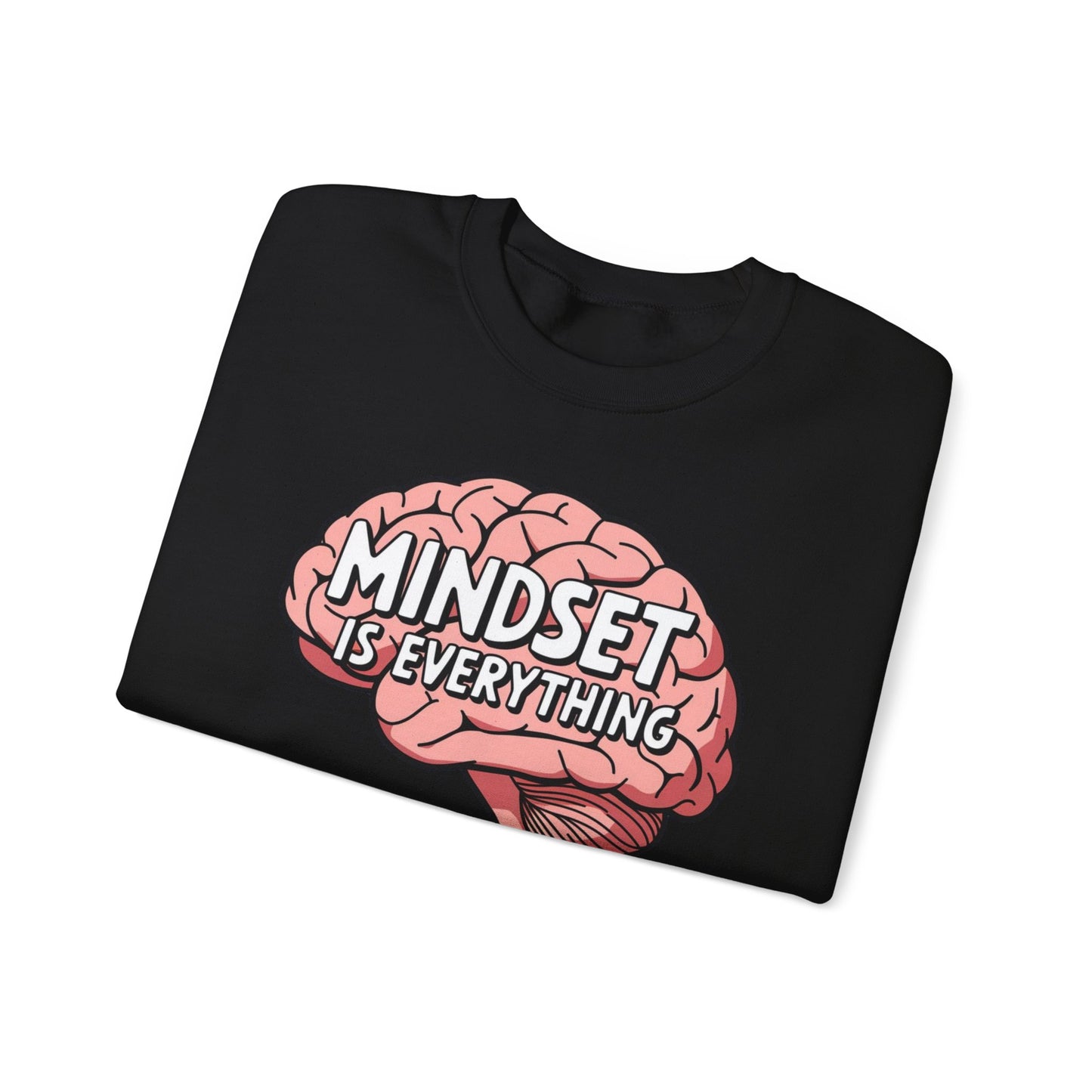 Mind Set Is Everything Unisex Heavy Blend™ Crewneck Sweatshirt Gildan 18000